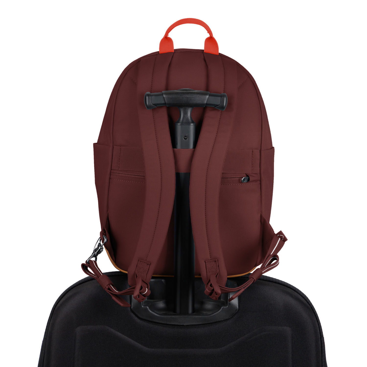 pacsafe GO 15L Anti-Theft Backpack Garnet Red pacsafe GO 15L Anti-Theft Backpack Garnet Red