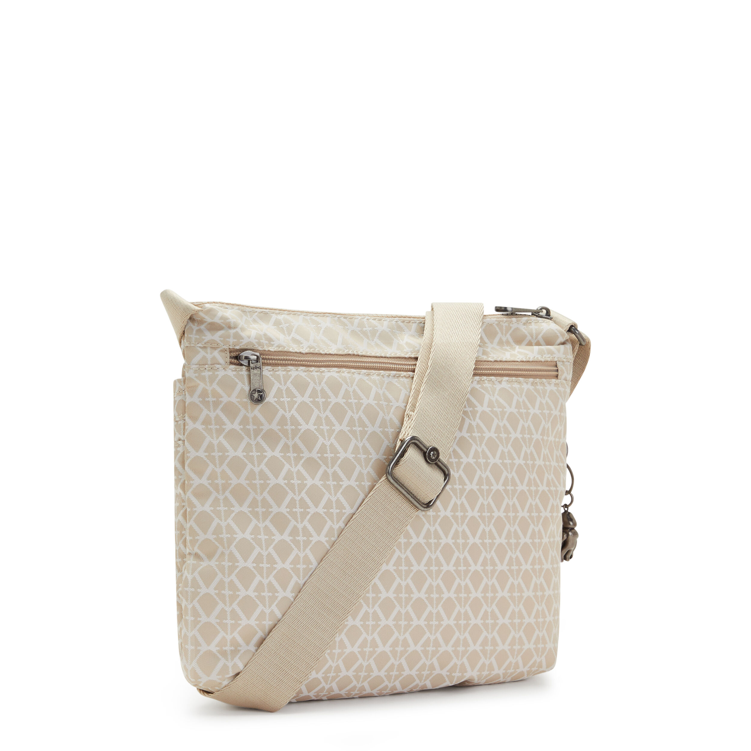 Kipling Arto Schultertasche Quertasche Signature Beige