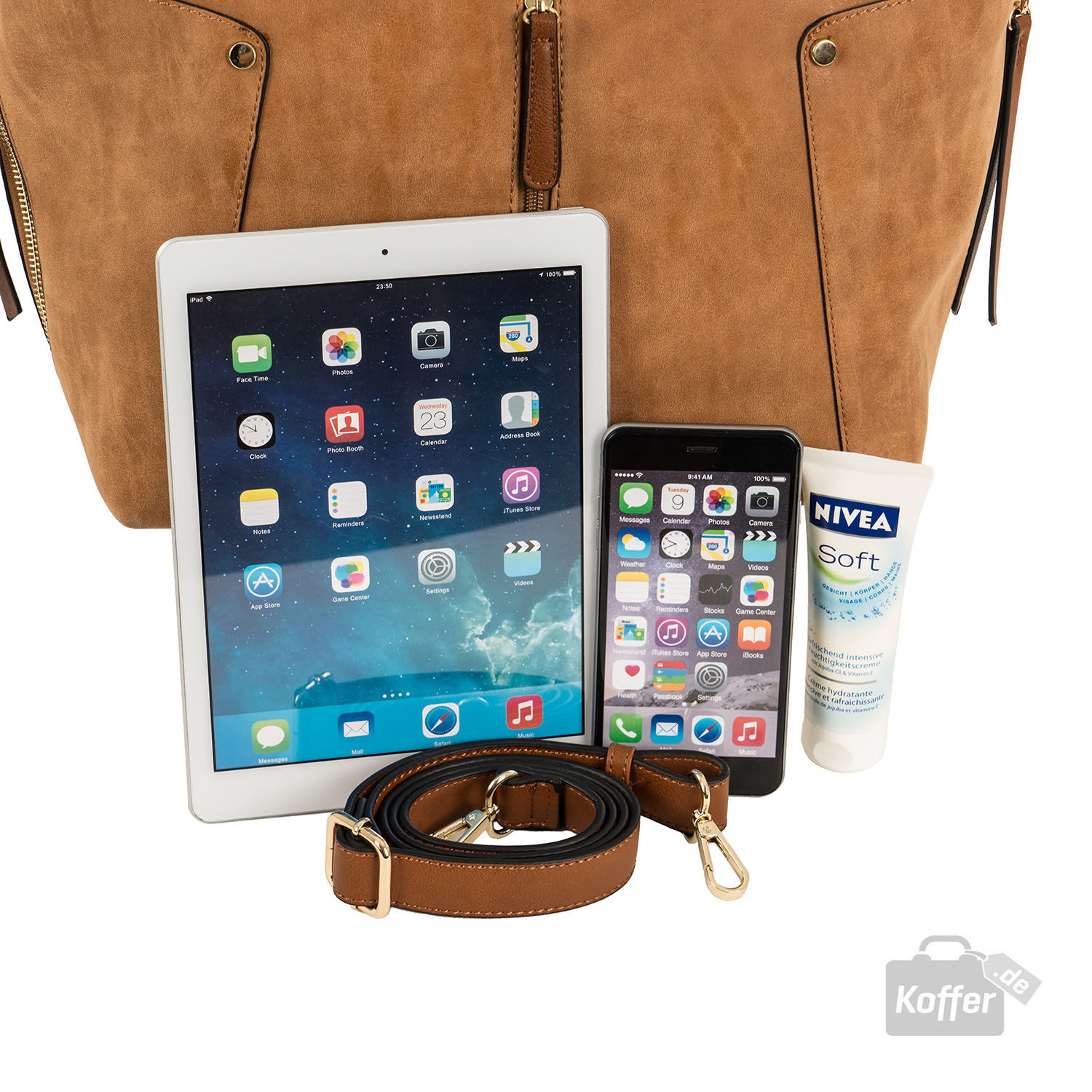 Picard Mega Damentasche 2406 Cognac