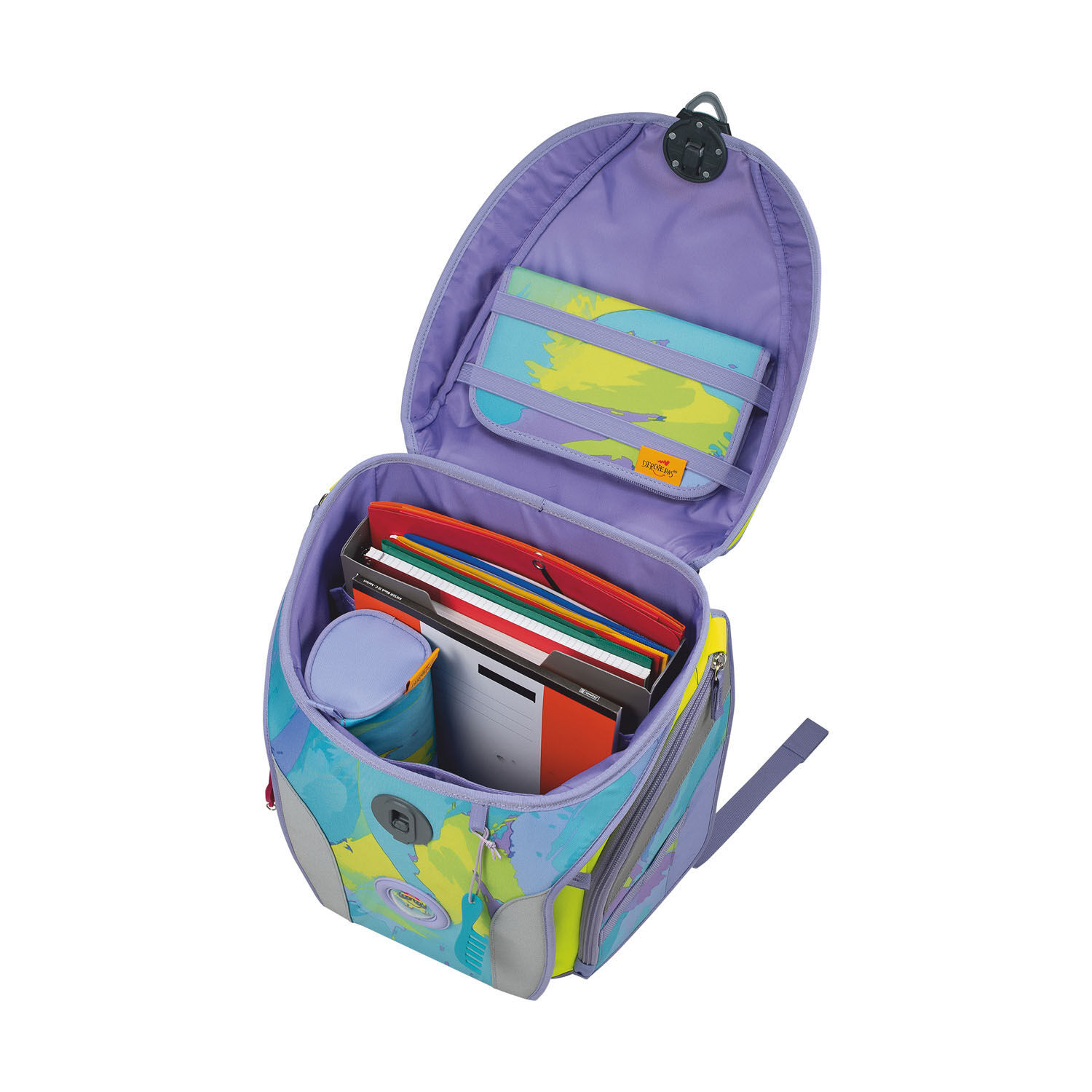 DerDieDas ErgoFlex MAX Schulrucksack-Set 5-teilig mit Sportbeutel Hippie Hair DerDieDas ErgoFlex MAX Schulrucksack-Set 5-teilig mit Sportbeutel Hippie Hair