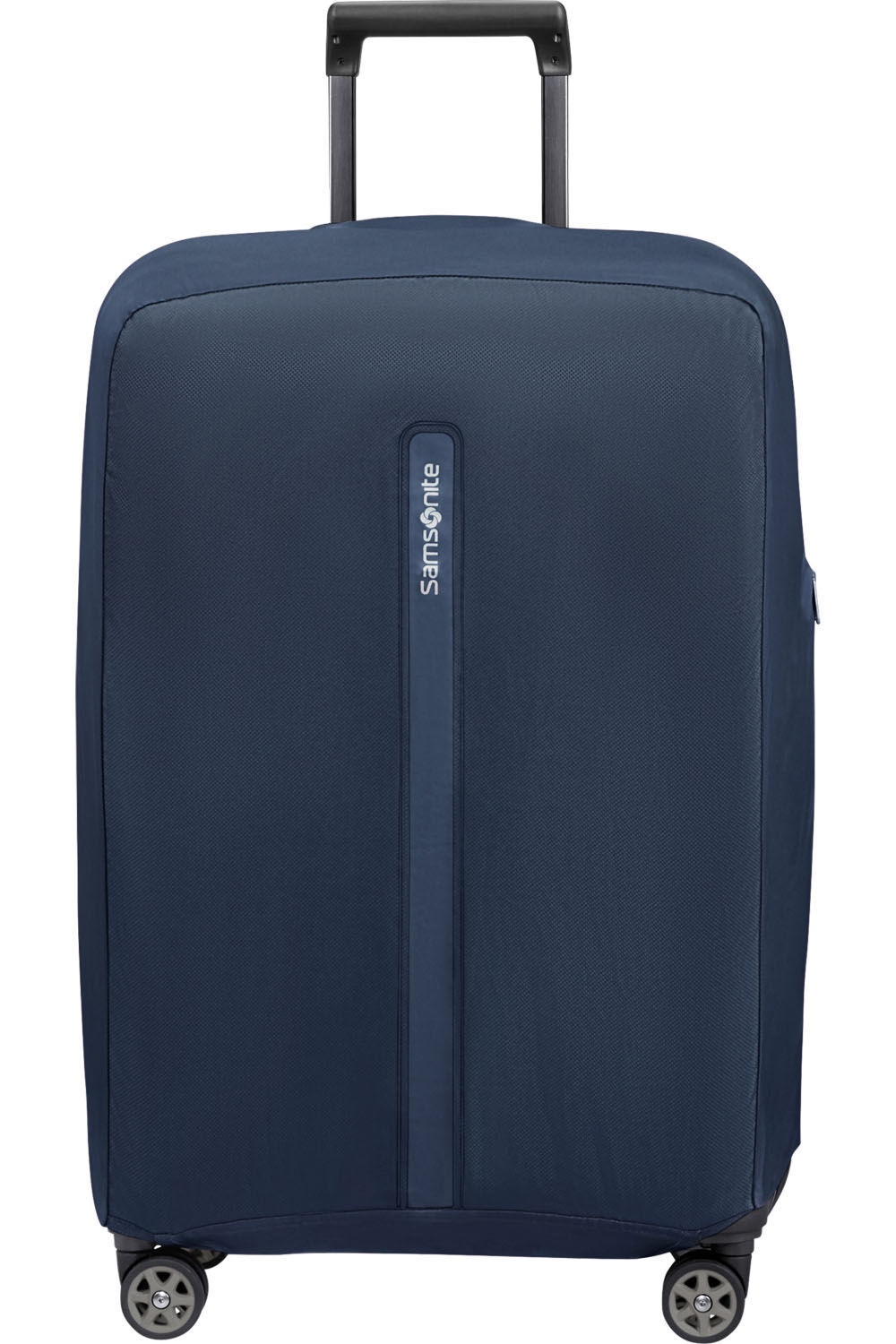 Samsonite TA Revolution Faltbare Schutzhülle für Koffer in der Größe M-Spinner 69cm, Midnight Blue
