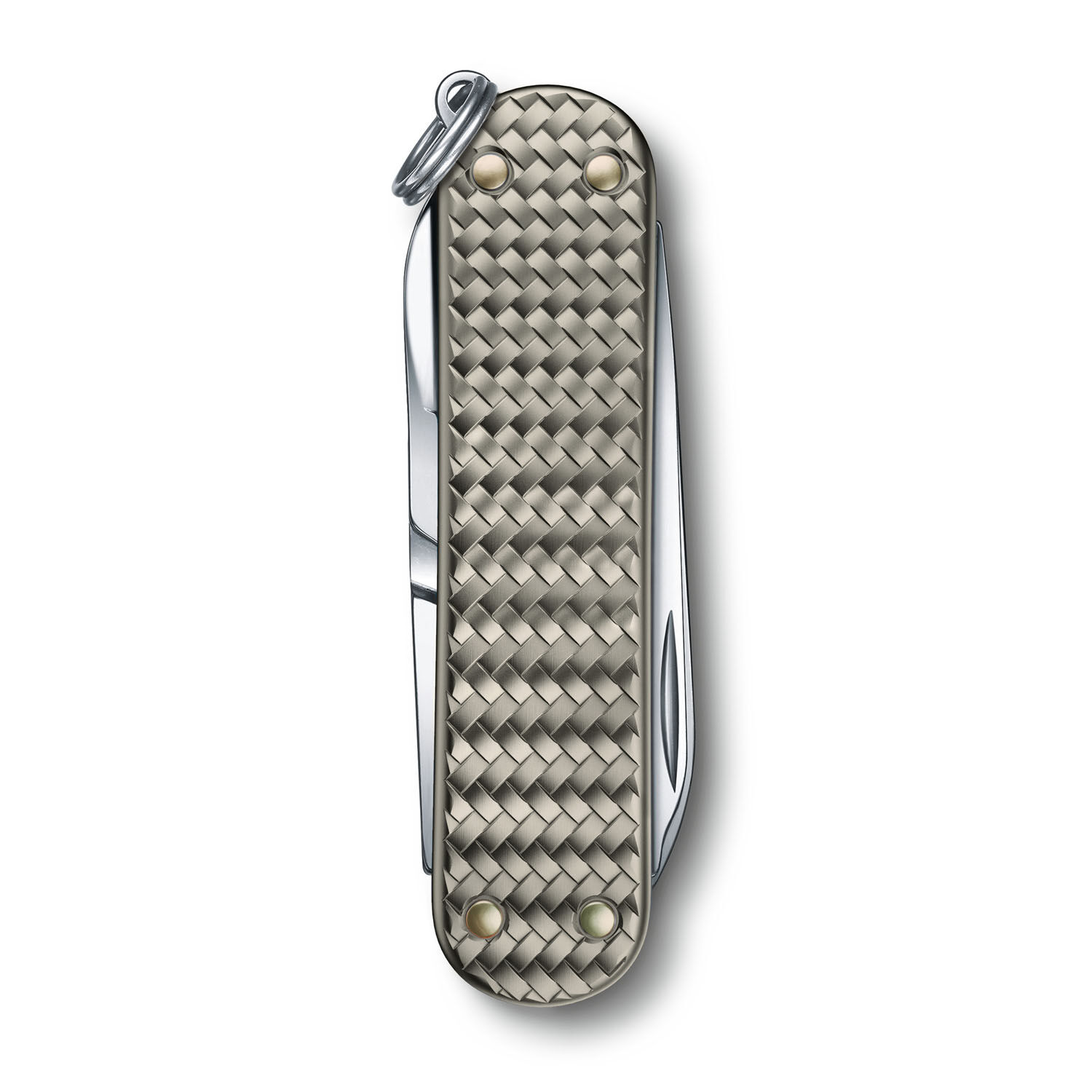 Victorinox Classic SD Precious Alox Kollektion, kleines Taschenmesser Infinite Grey