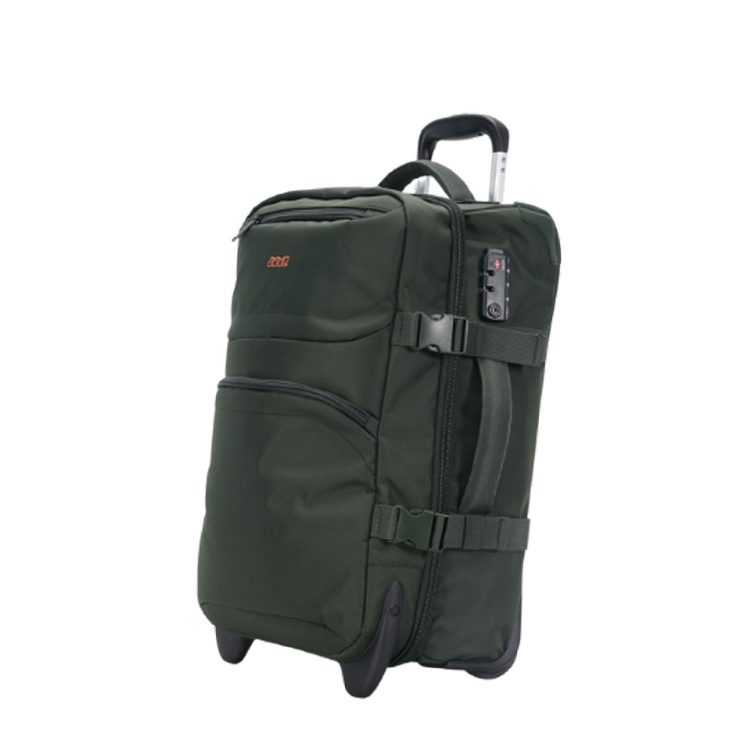 JUMP Moorea 2 Kabinentasche mit 2 Fächer, 2-Rollen Kaki