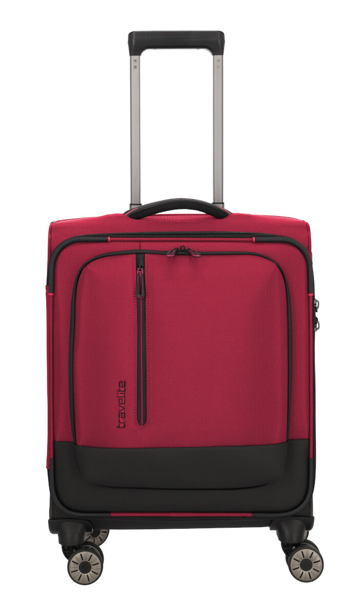 Travelite Crosslite Trolley S 4-Rollen Red