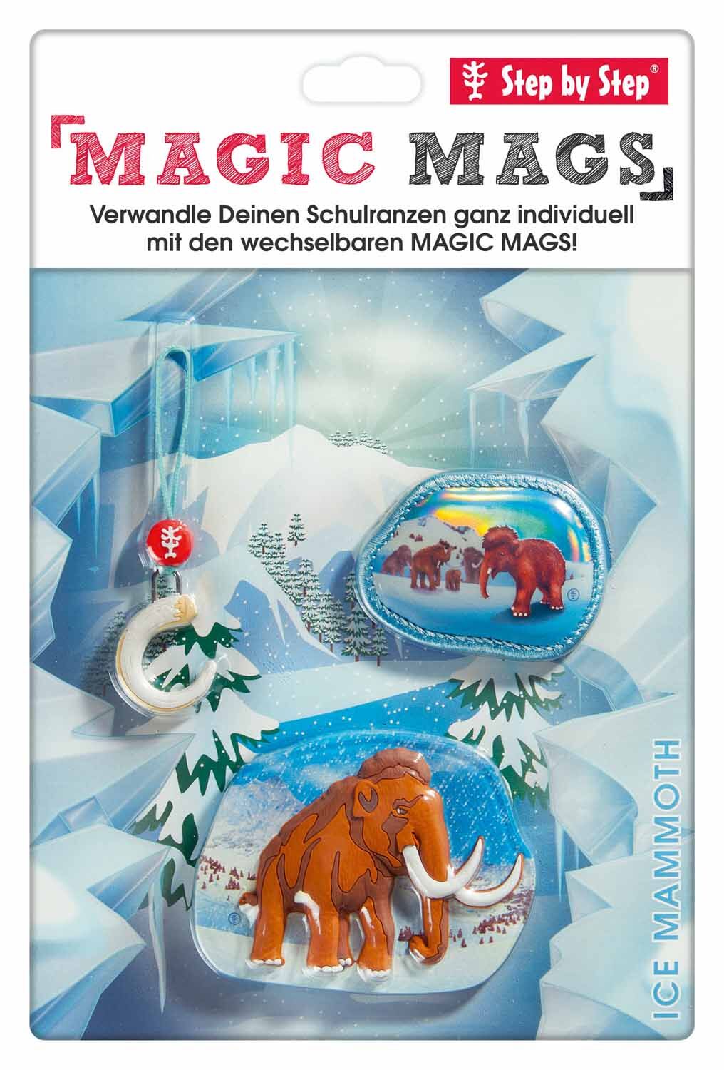 Step by Step MAGIC MAGS Set aus 3-Teilen Ice Mammoth Odo