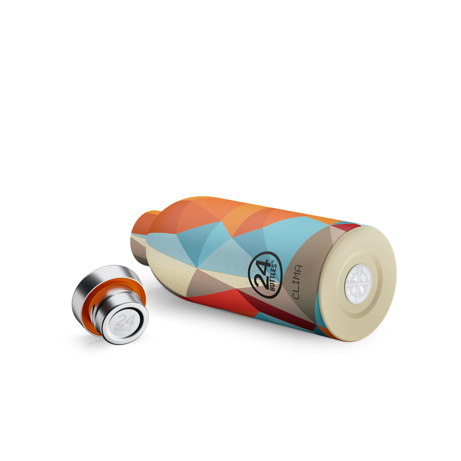 24Bottles® Clima Bottle Vertigo 500ml Red Vertigo