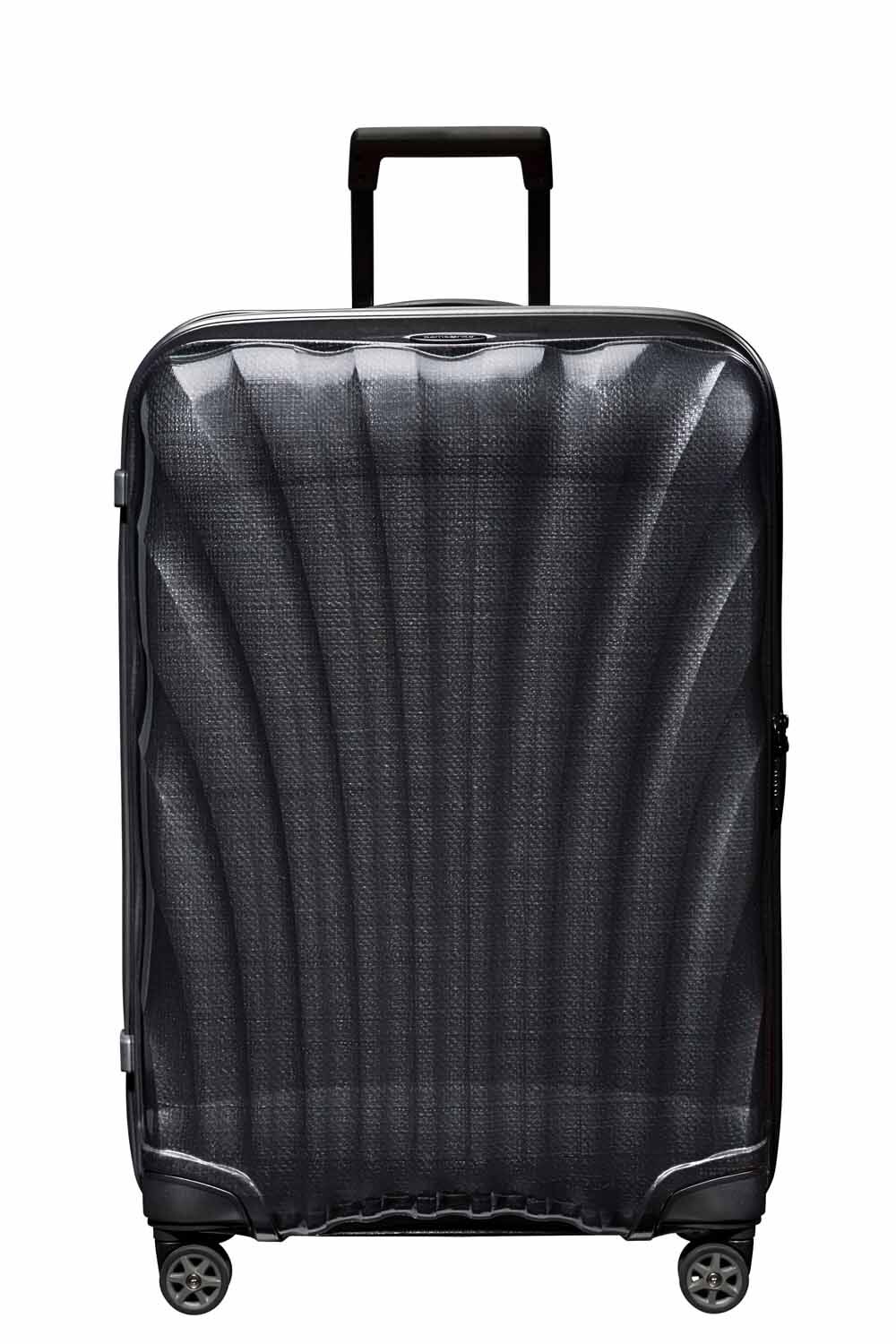 Samsonite C-Lite Trolley mit 4 Rollen 75cm + GRATIS HOTELGUTSCHEIN Black