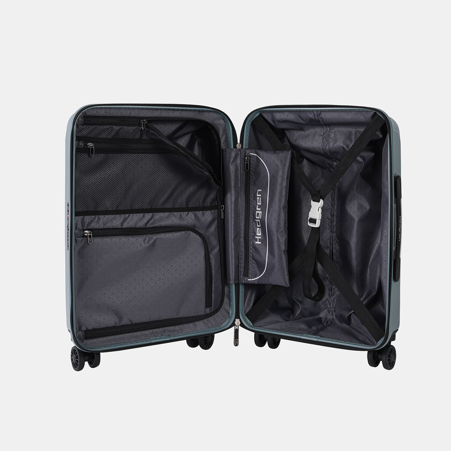 Hedgren Comby GRIP S 55cm Spinner (IATA) Grey Green