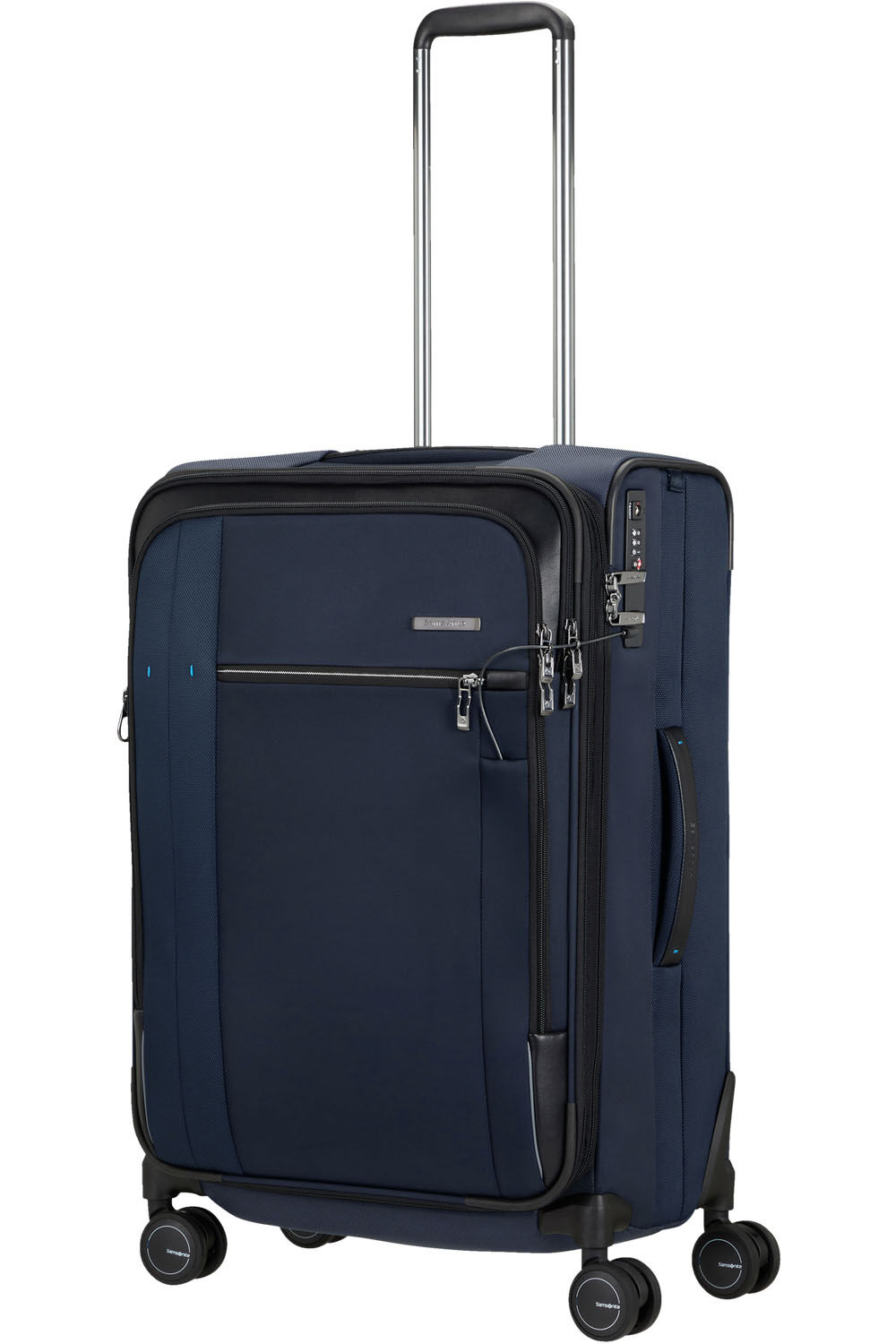 Samsonite Spectrolite 3.0 TRVL Trolley mit 4 Rollen erweiterbar 68cm + GRATIS HOTELGUTSCHEIN Deep Blue