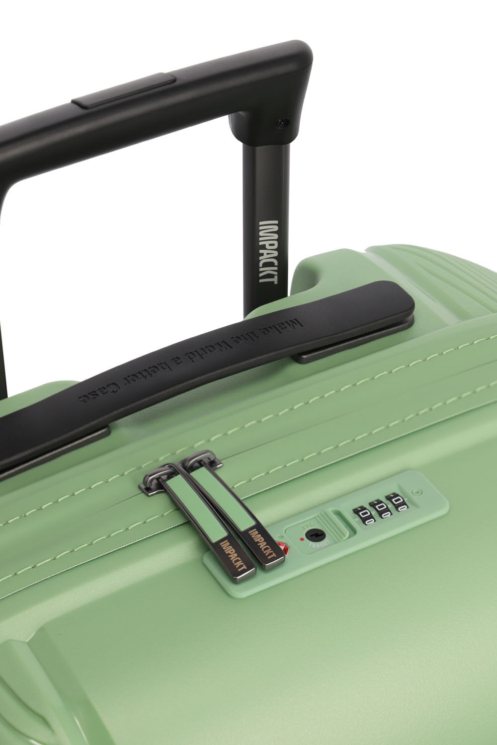 IMPACKT IP1 Koffer L, 4-Rollen Spring green