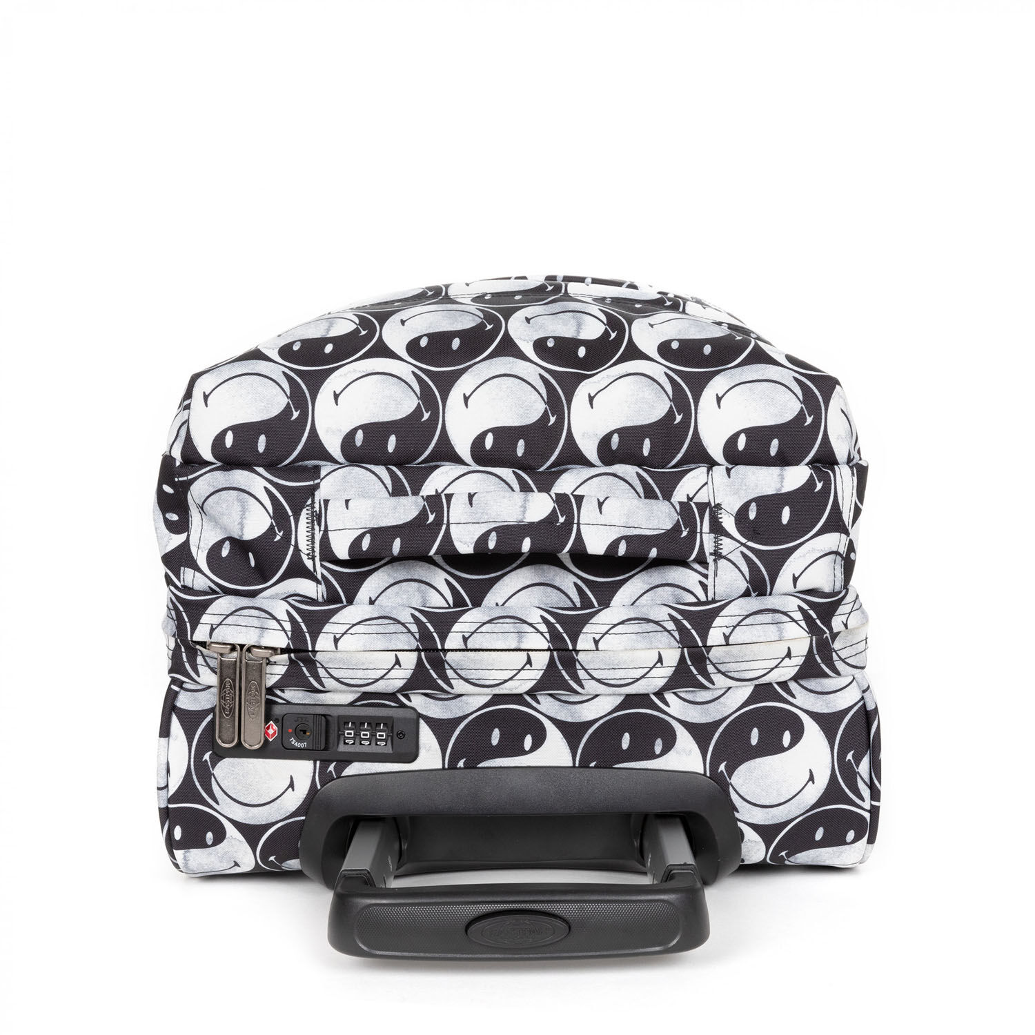 Eastpak Transit'R Reisetrolley S mit 2 Rollen 24 Smiley YY Black