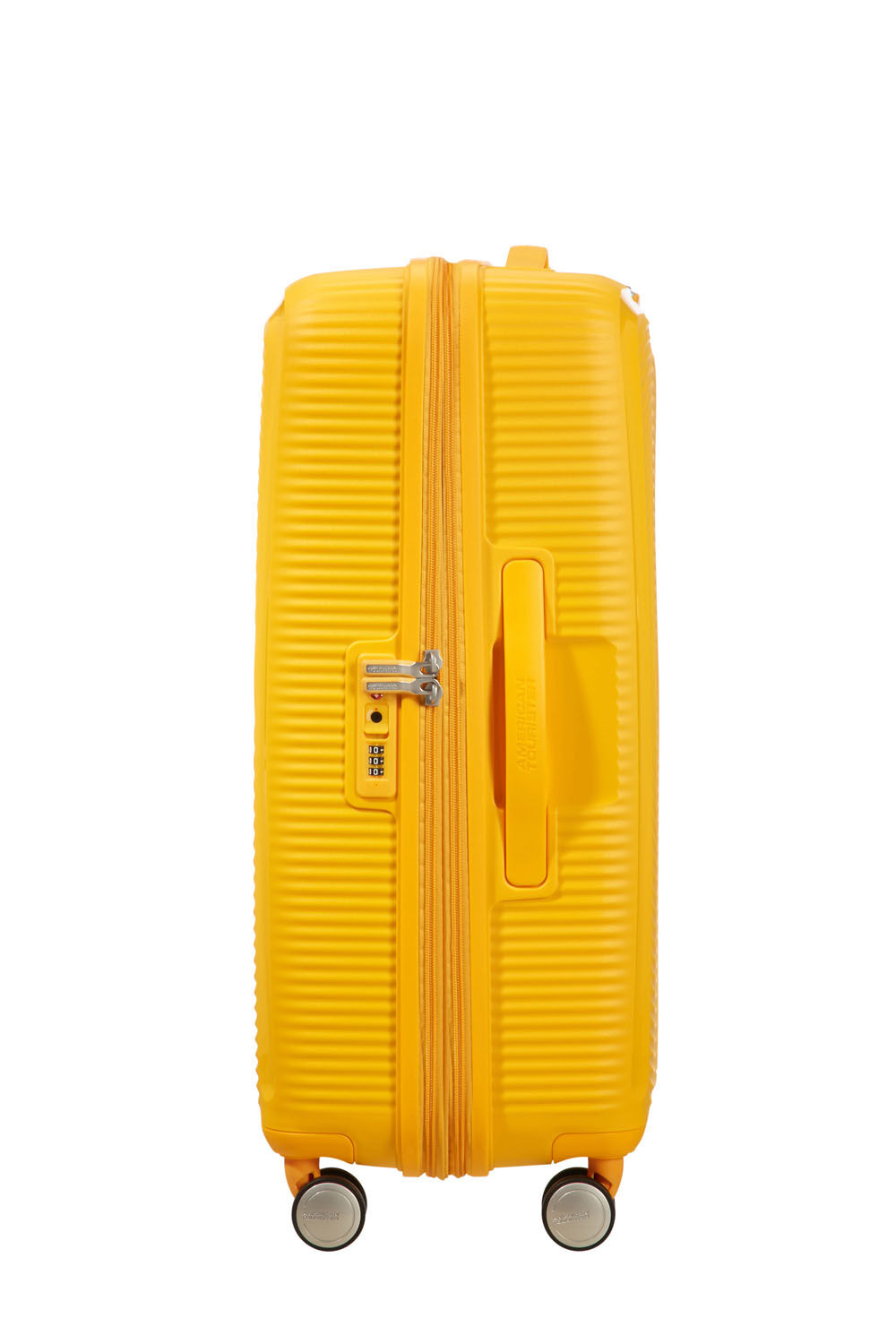 American Tourister Soundbox Trolley M 4R 67cm, erweiterbar Golden Yellow American Tourister Soundbox Trolley M 4R 67cm, erweiterbar Golden Yellow
