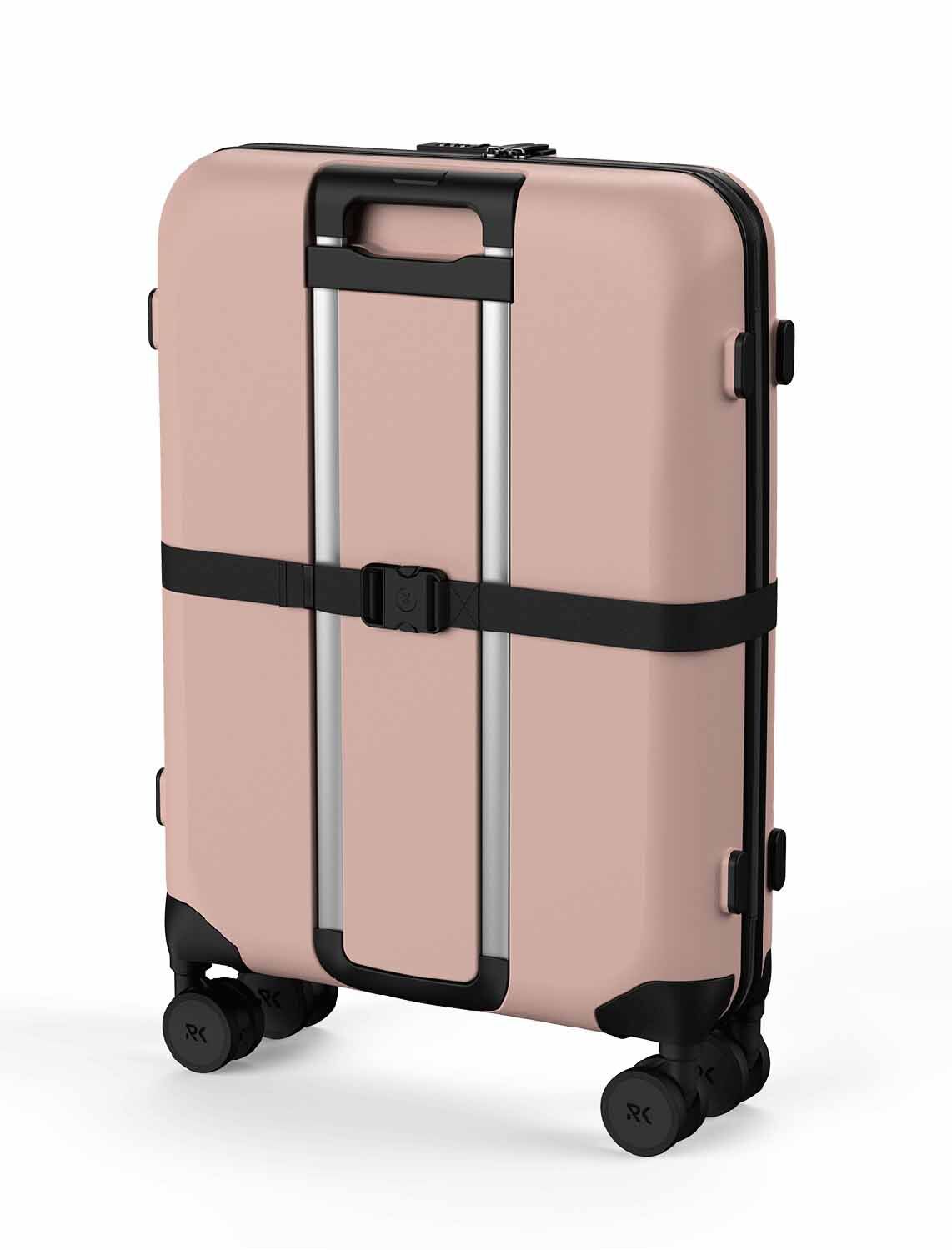 Rollink Vega 360 26" Check-In M, 4-Rollen Rose Smoke