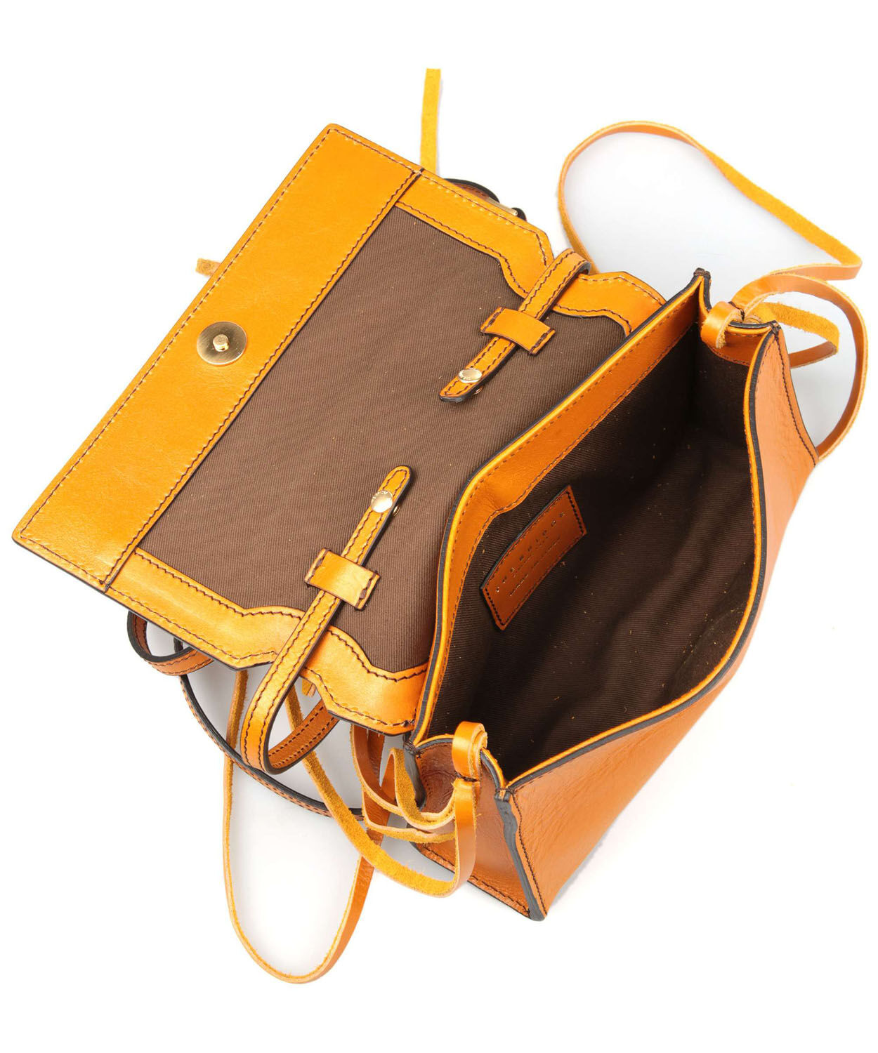 The Bridge Consuma Schultertasche Gelb/Gold