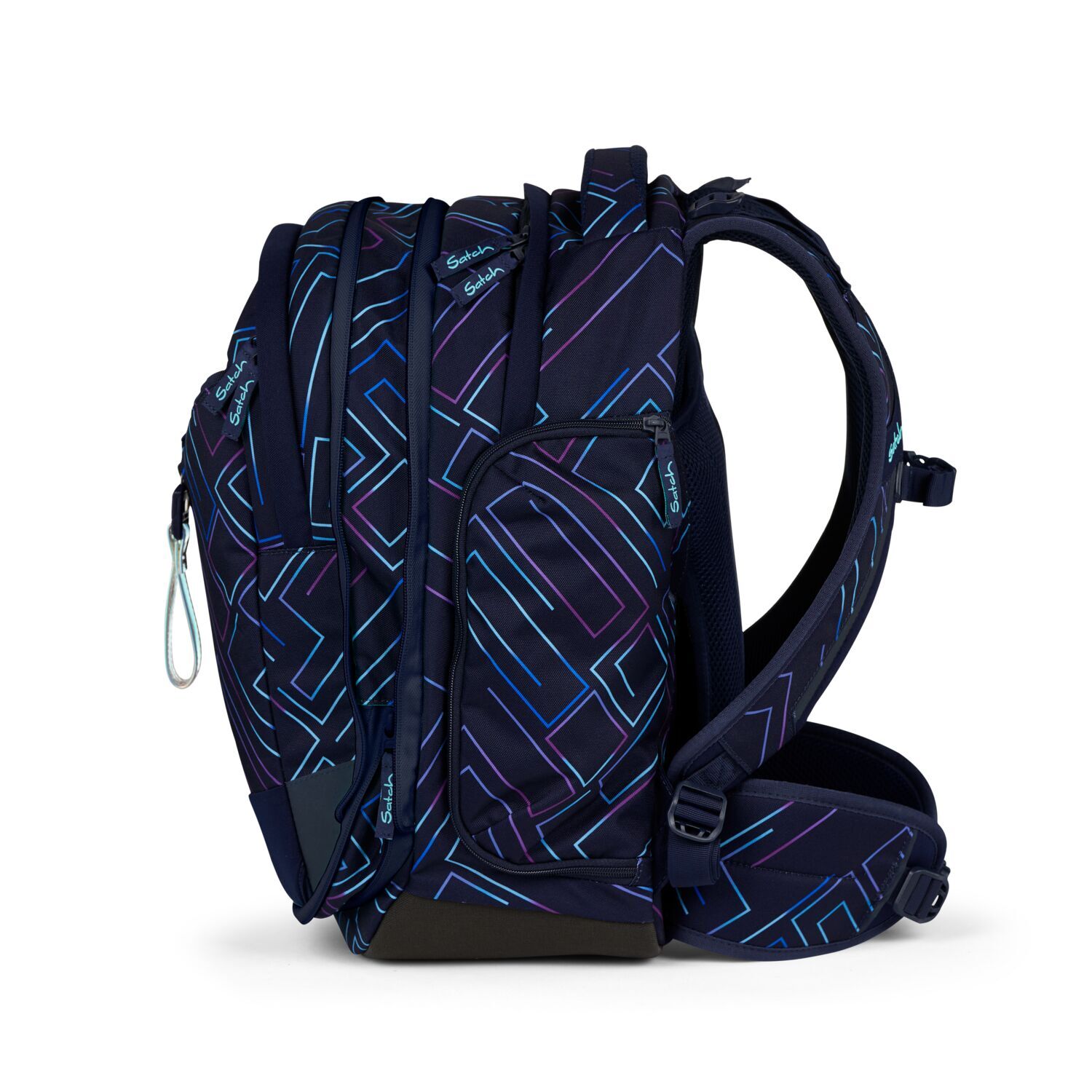 satch match Schulrucksack  Purple Laser