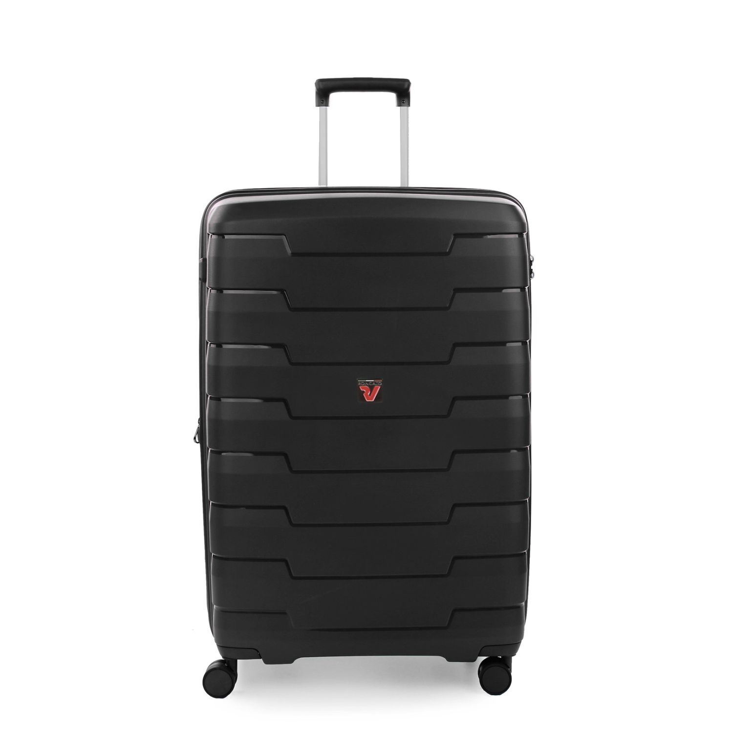 Roncato Skyline Grosser Trolley, erweiterbar 79cm Schwarz