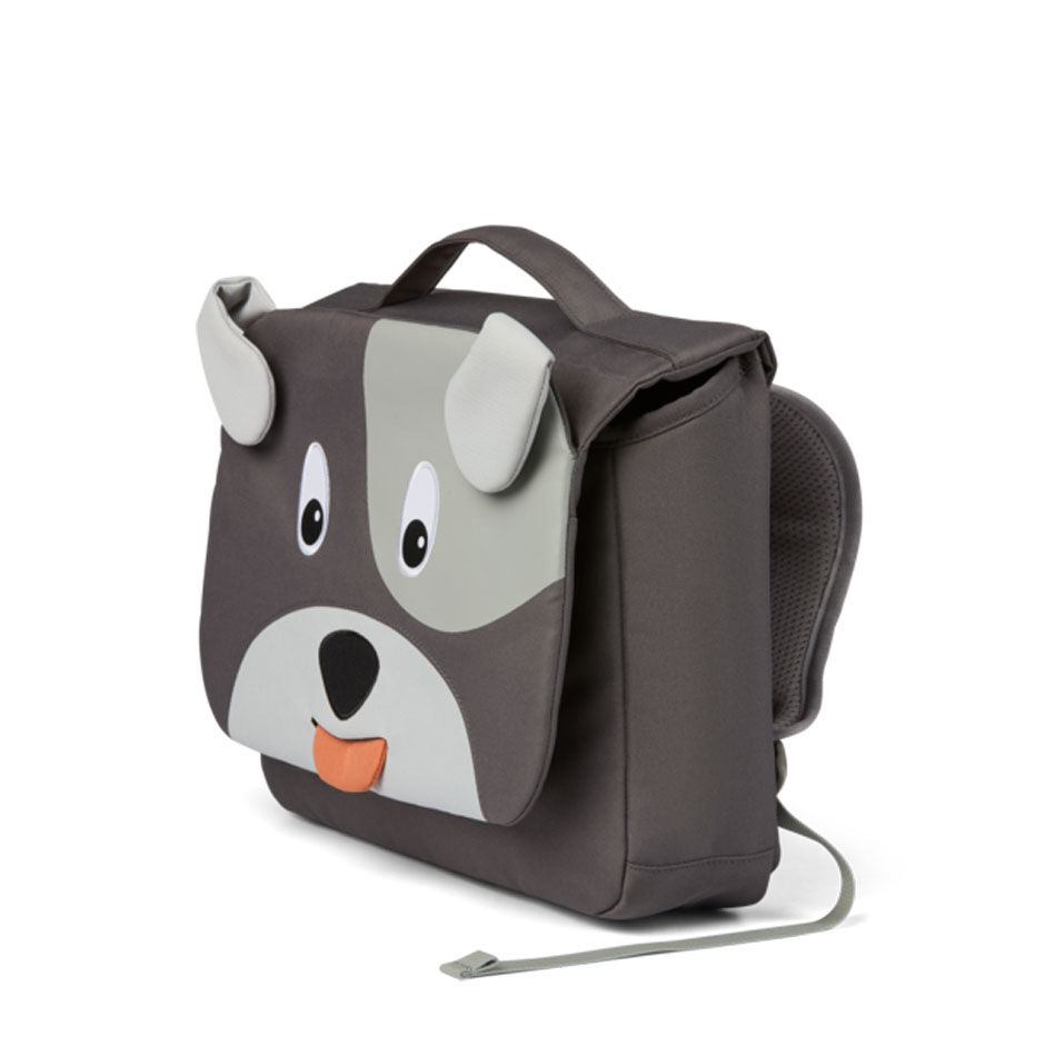 Affenzahn Kindergartenrucksack "Hund" Vorschultasche Grau Affenzahn Kindergartenrucksack "Hund" Vorschultasche Grau