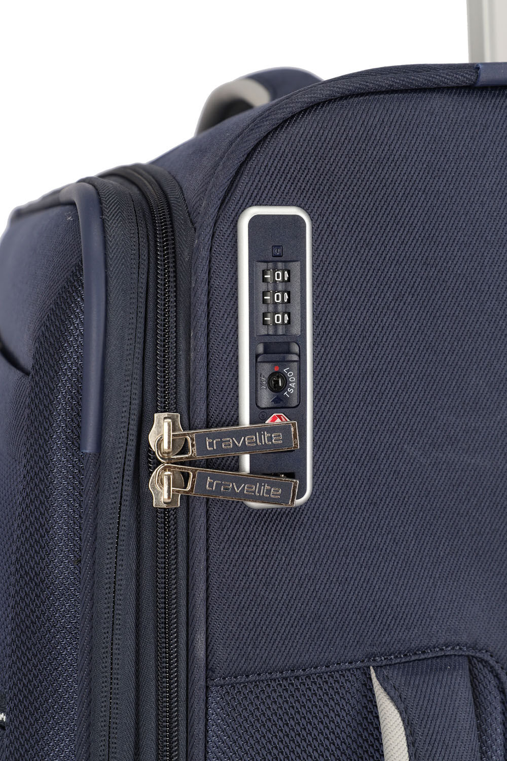 Travelite MIIGO Trolley M, 4-Rollen erweiterbar Tiefseeblau