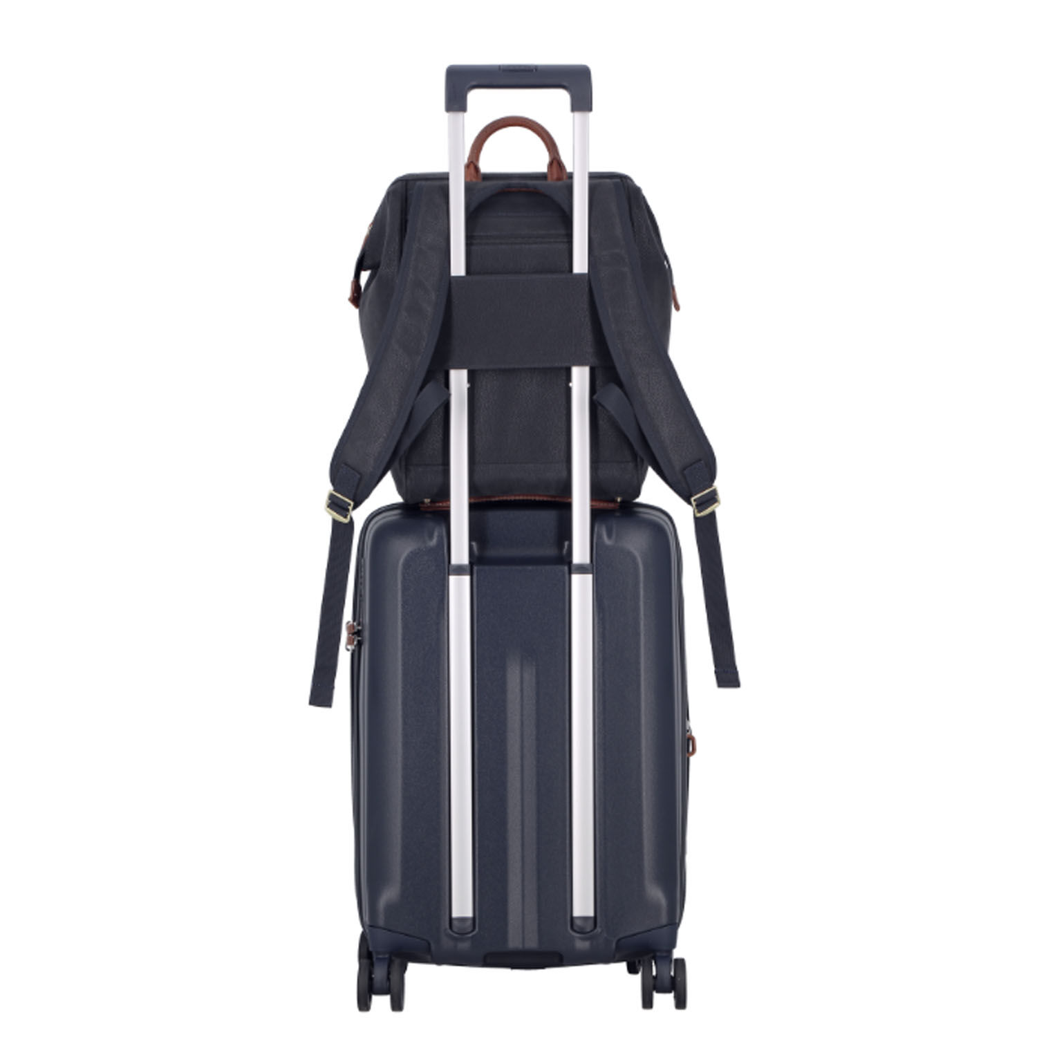 JUMP Uppsala Squarmouth-Rucksack für 15" Laptop Chocolat