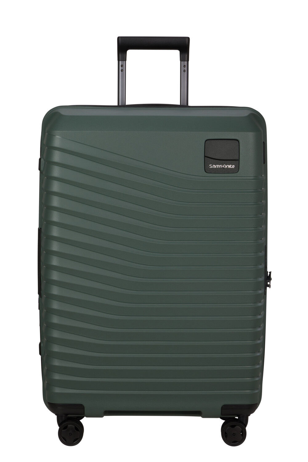 Samsonite Intuo Trolley mit 4 Rollen, erweiterbar, M, Olive Green