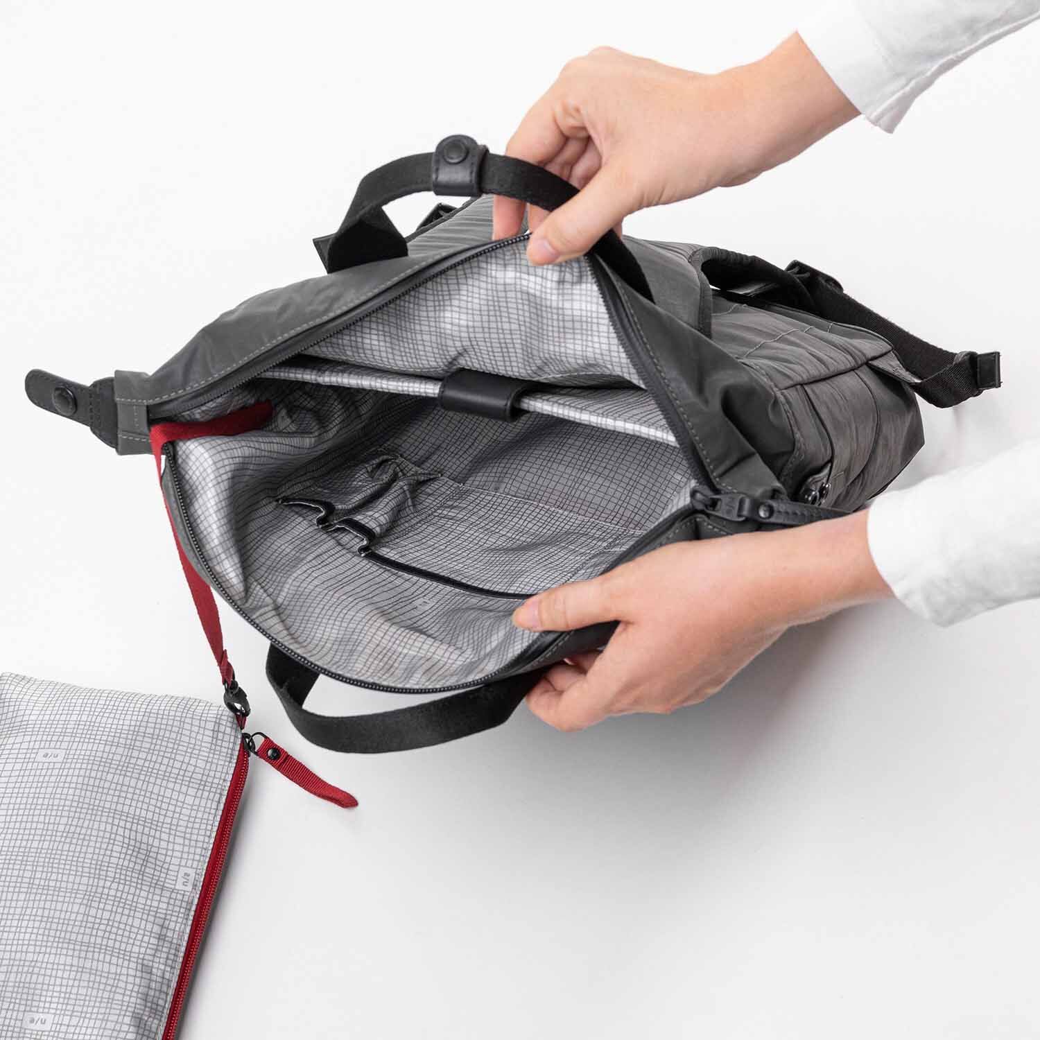 aunts & uncles Japan Morioka Rucksack -Shopper mit 13" Notebook volcanic ash aunts & uncles Japan Morioka Rucksack -Shopper mit 13" Notebook volcanic ash