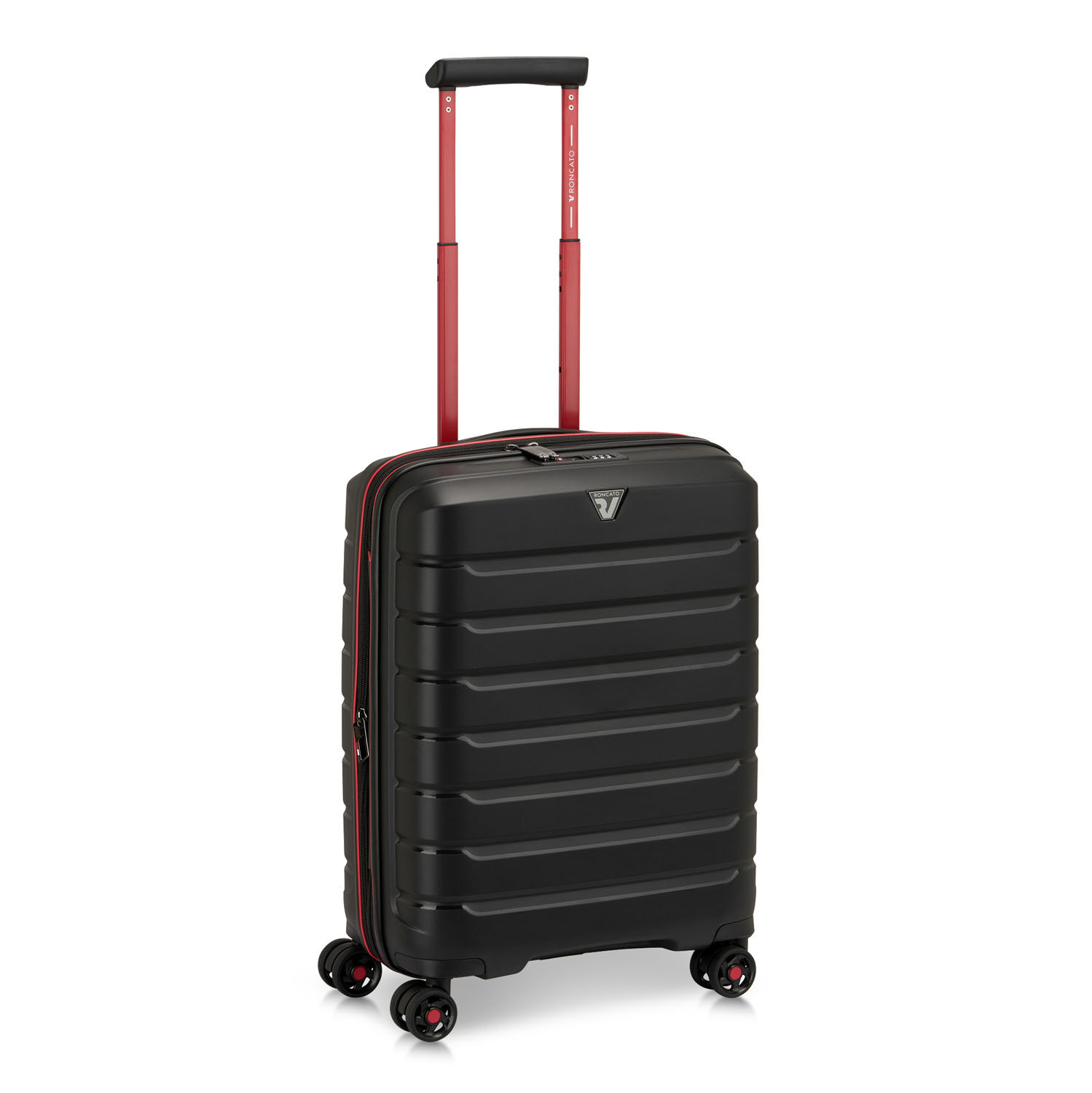 Roncato B-Flying Move Handgepäck Carry-On Trolley Erweiterbar 55cm Smoke black