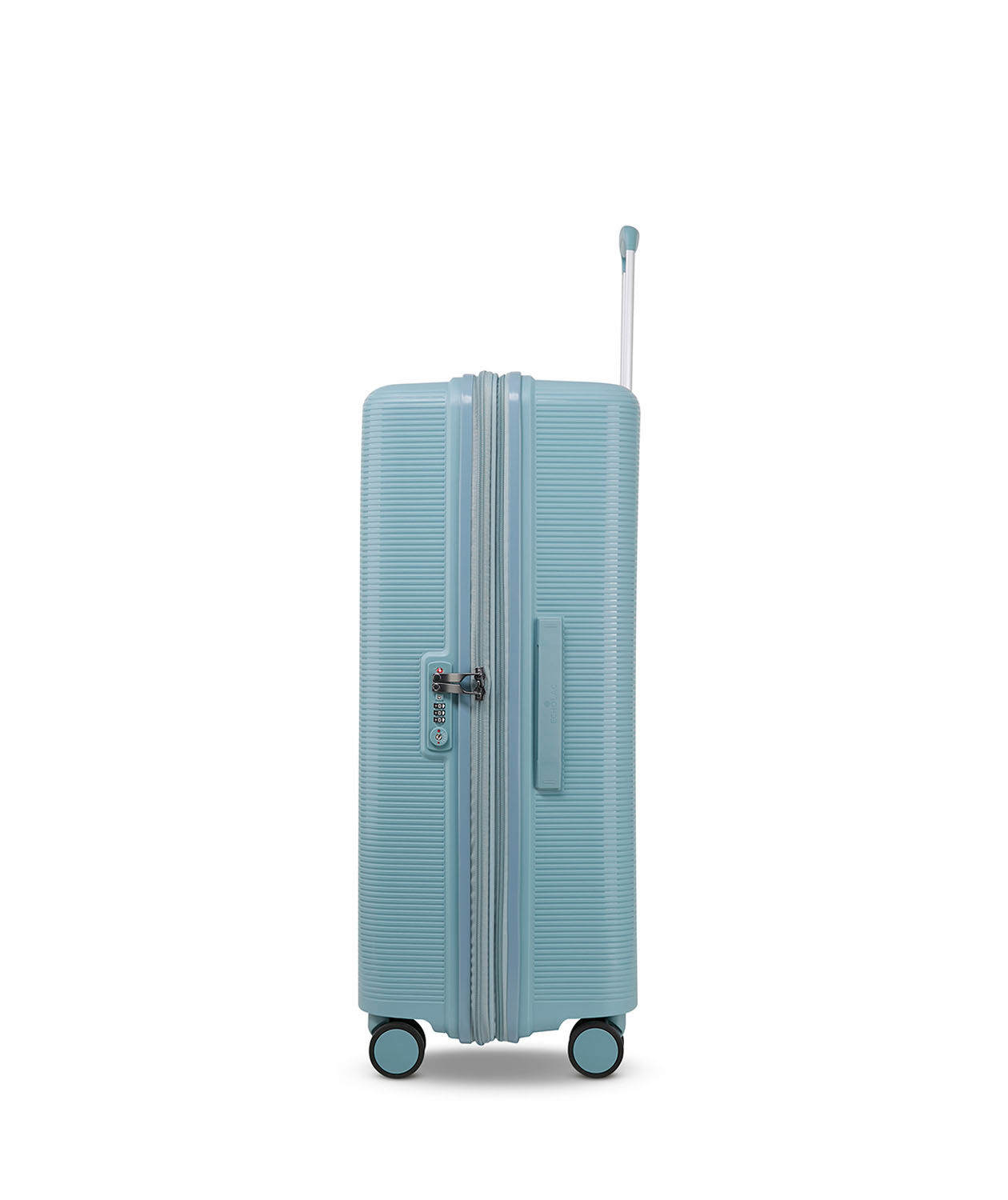 ECHOLAC Forza Koffer L 4-Rollen, erweiterbar Blue