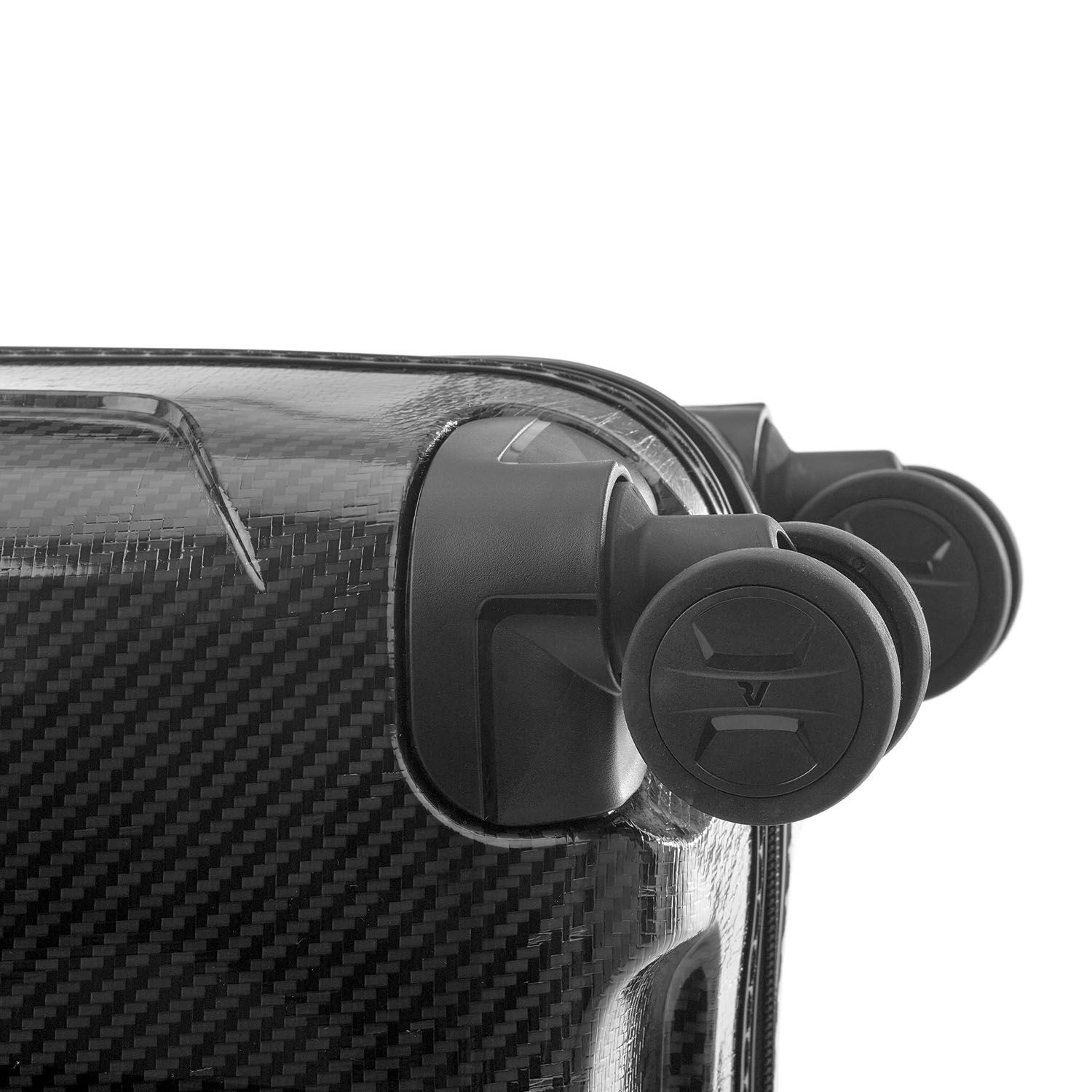 Roncato WE ARE GLAM DLX Mittelgrosser Koffer 70cm erweiterbar Black/Graphite