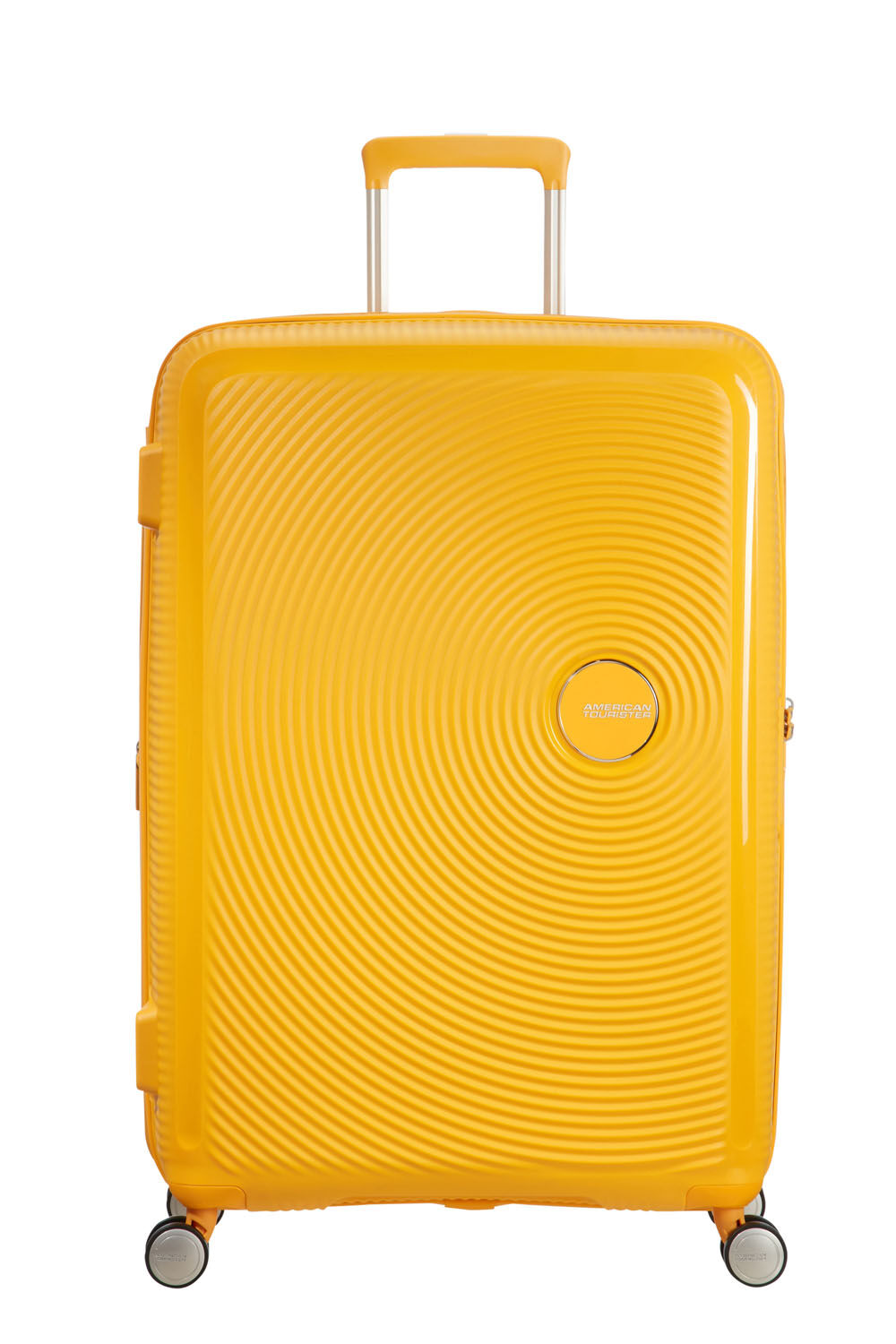 American Tourister Soundbox 4-Rollen-Trolley L 77cm, erweiterbar Golden Yellow