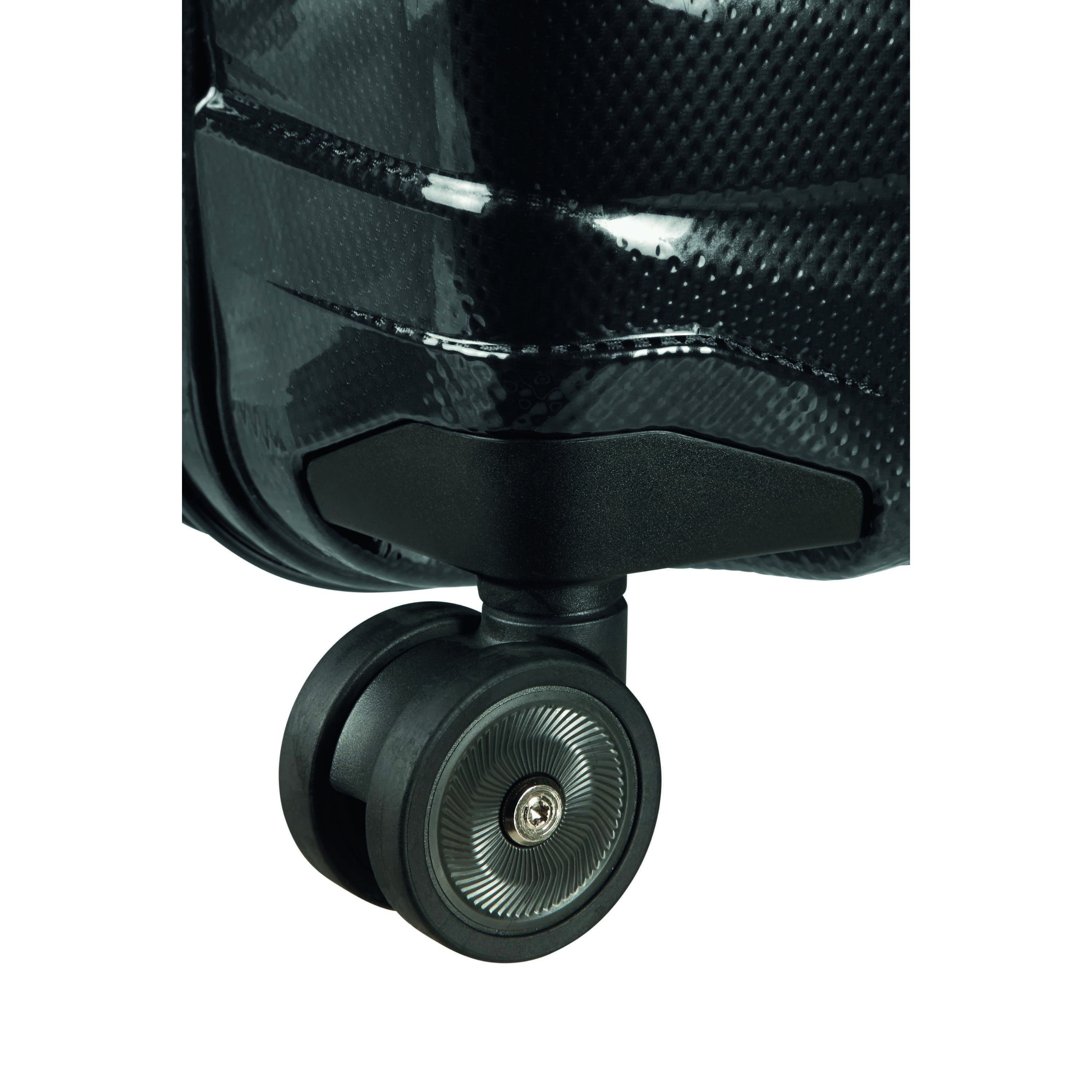 Samsonite Proxis Trolley mit 4 Rollen 75cm + GRATIS HOTELGUTSCHEIN Schwarz