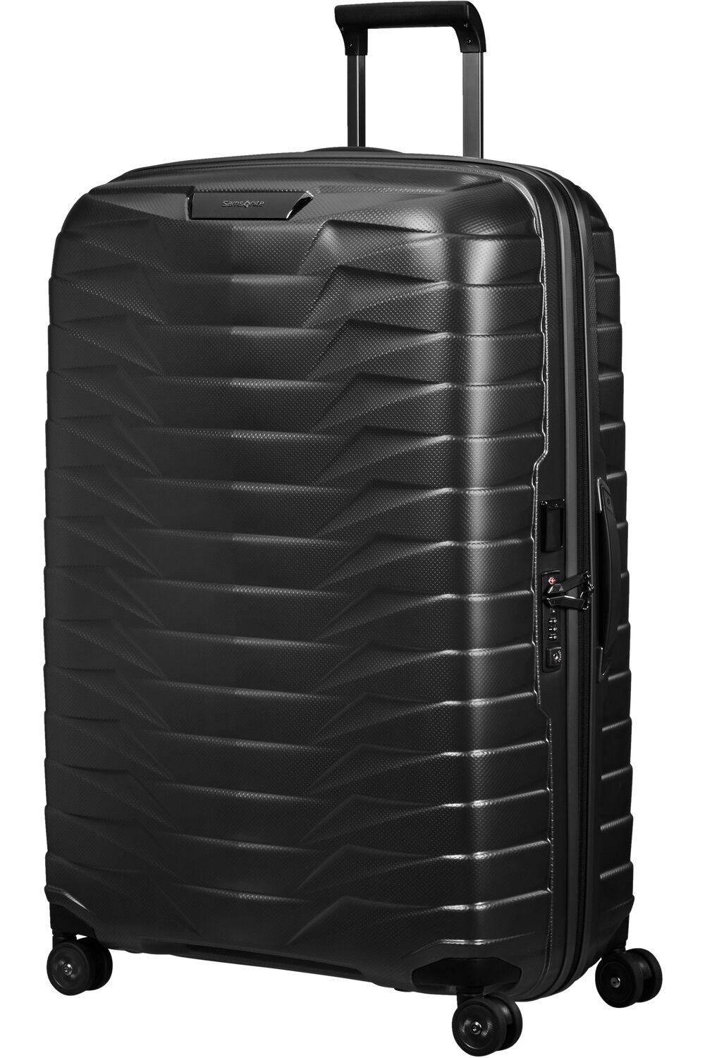 Samsonite Proxis Trolley mit 4 Rollen 81cm + GRATIS HOTELGUTSCHEIN Matt Graphite