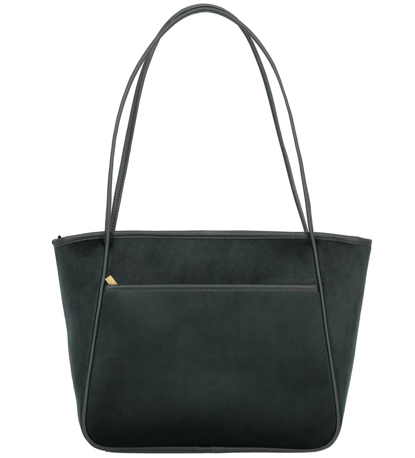 Barbara Velvet Shopper Forest Green