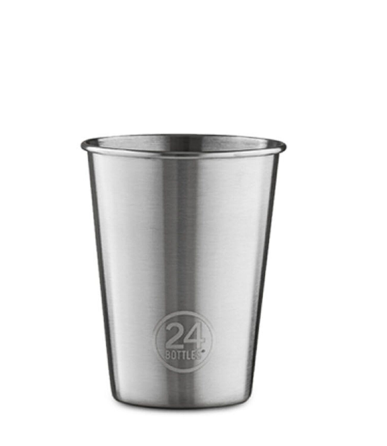 24Bottles® Accessories Party Cup – 4 pack – 0,35ml Steel