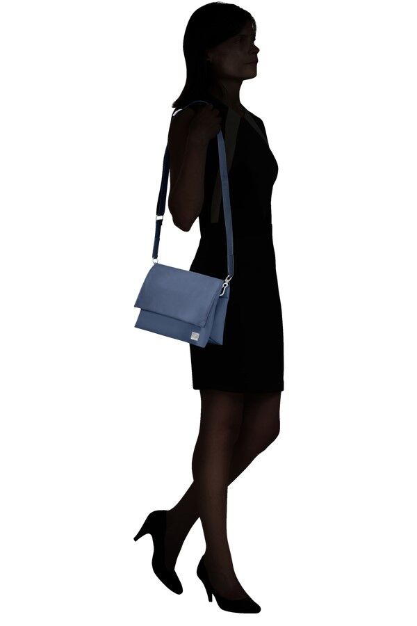 Samsonite Workationist Schultertasche mit Überschlag Blueberry Samsonite Workationist Schultertasche mit Überschlag Blueberry