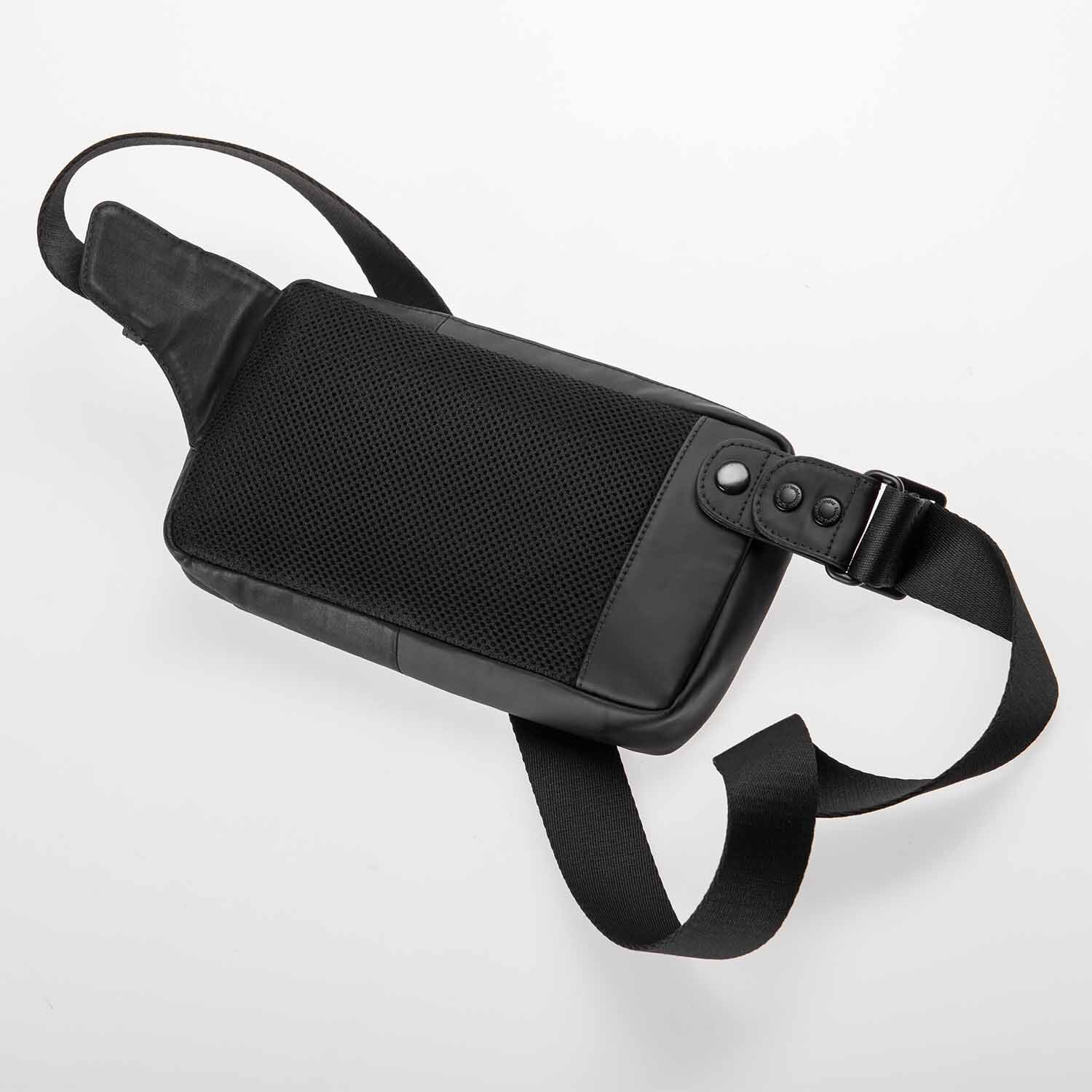 aunts & uncles Japan Nishi Mito Gürteltasche anthracite black