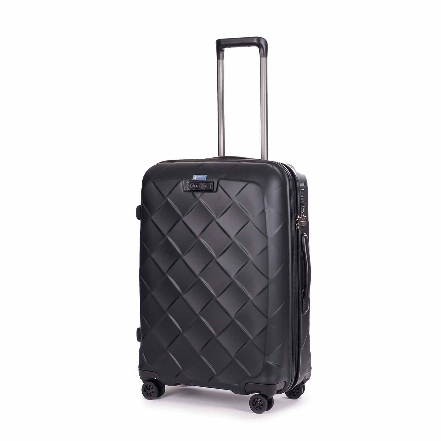 Stratic Leather & More Trolley M, 4 Rollen Matt Black Stratic Leather & More Trolley M, 4 Rollen Matt Black