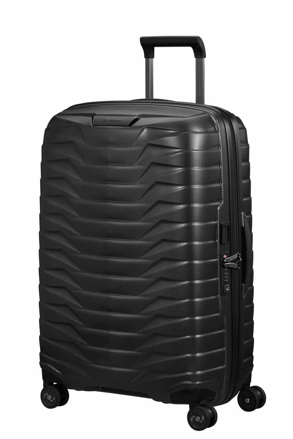 Samsonite Proxis Trolley mit 4 Rollen 69cm + GRATIS HOTELGUTSCHEIN Matt Graphite