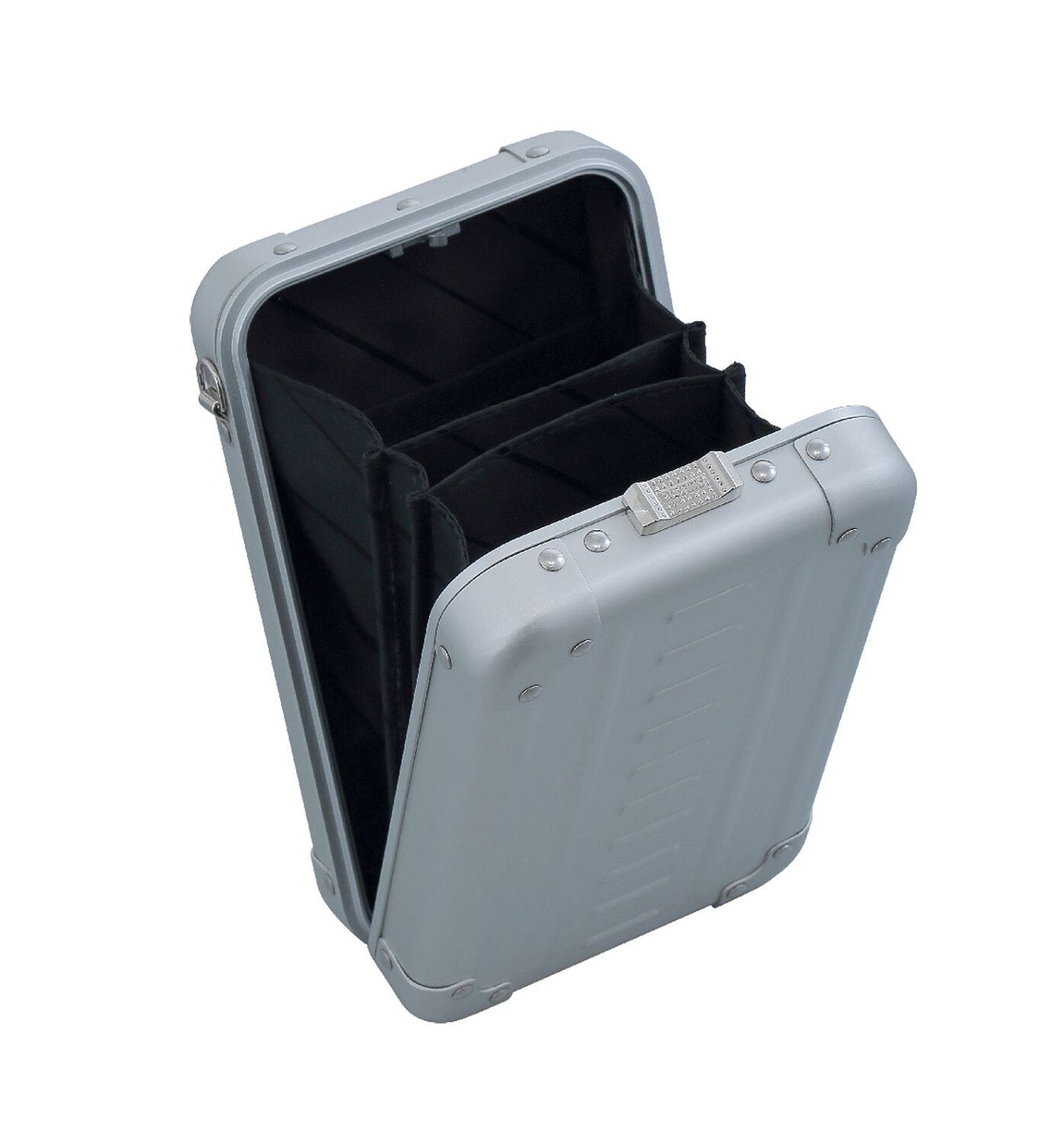 Aleon Lifestyle Vanity Case 7,5", Vertical Silber