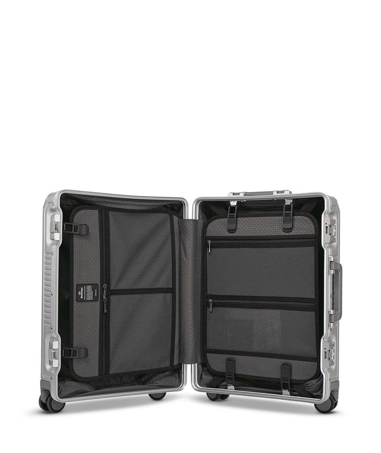 ECHOLAC Shogun Classic Aluminium-Koffer M 4-Rollen Silver