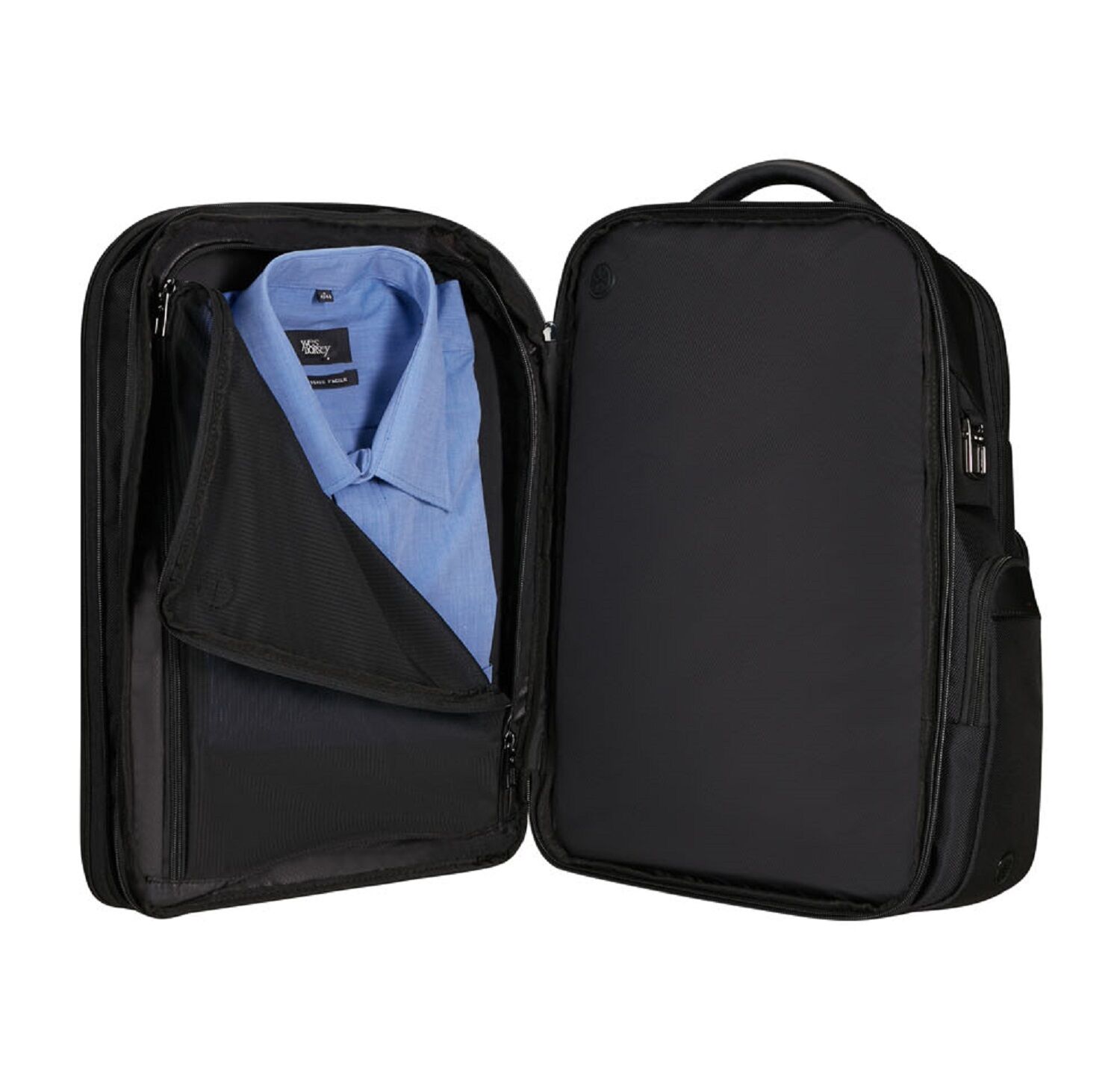 Samsonite Pro-DLX 6 Rucksack 17.3" expandable + GRATIS HOTELGUTSCHEIN Schwarz