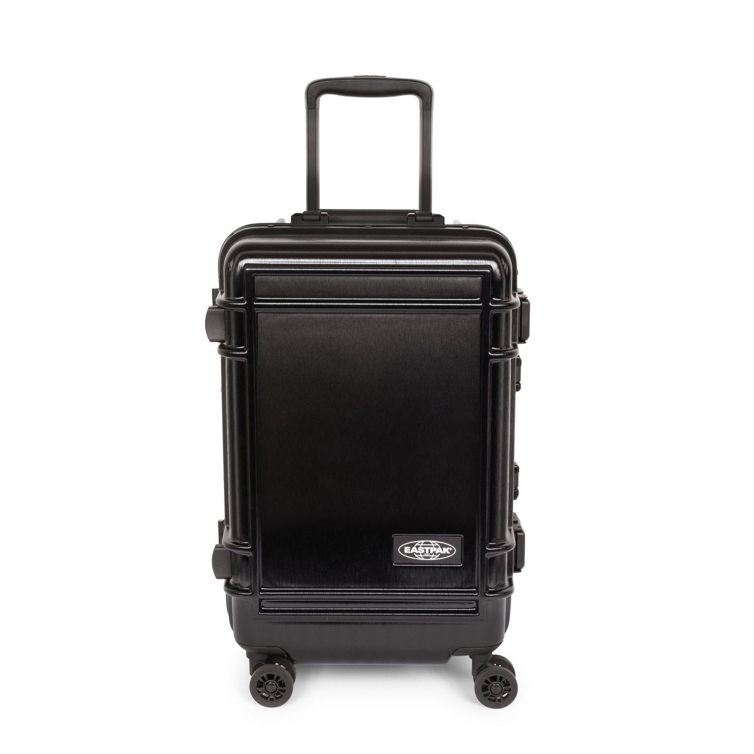 Eastpak RESIST'R CASE S Robuster Hartschalen-Trolley, Authentic Original Brushed Black
