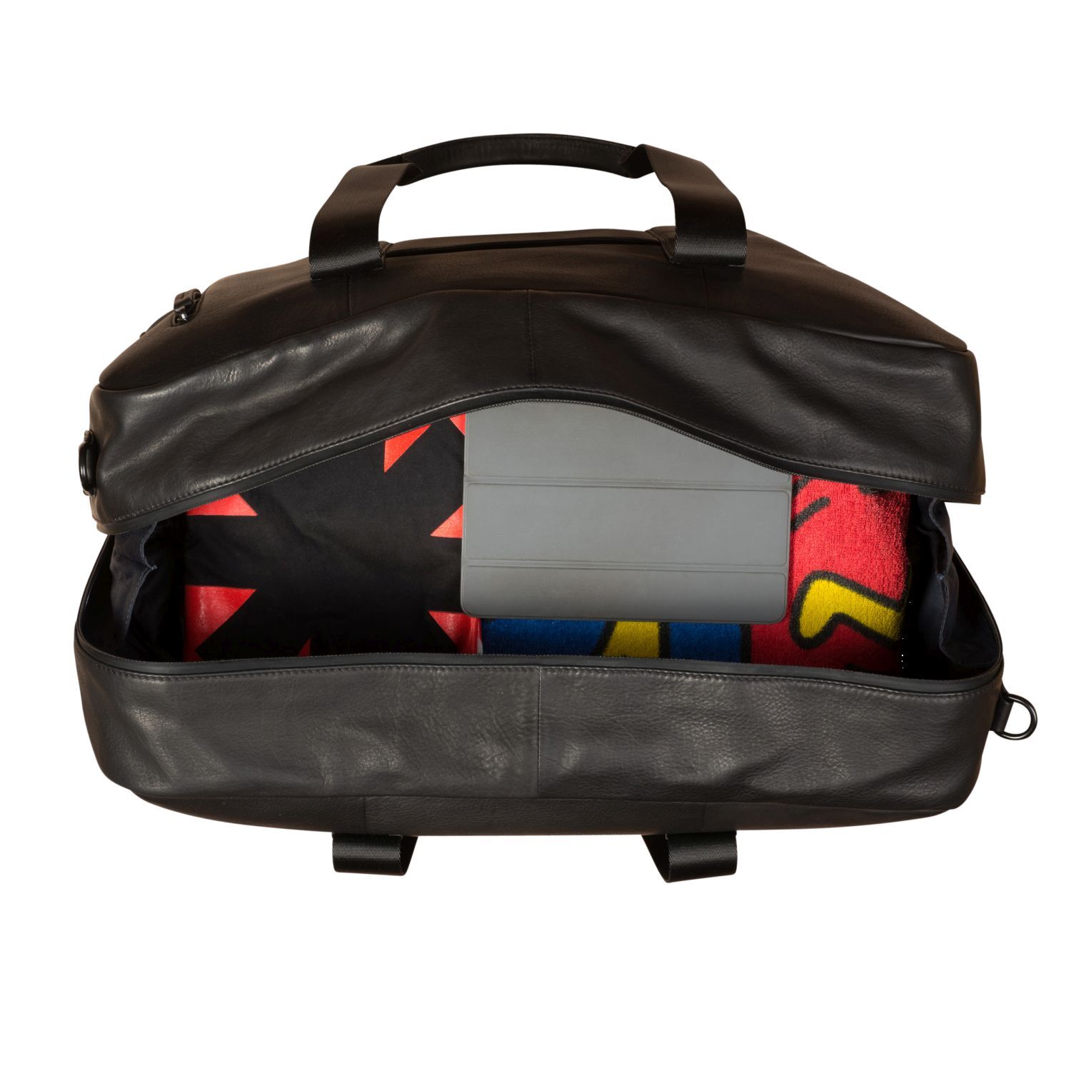 Leonhard Heyden Den Haag Leder-Reisetasche Schwarz Leonhard Heyden Den Haag Leder-Reisetasche Schwarz