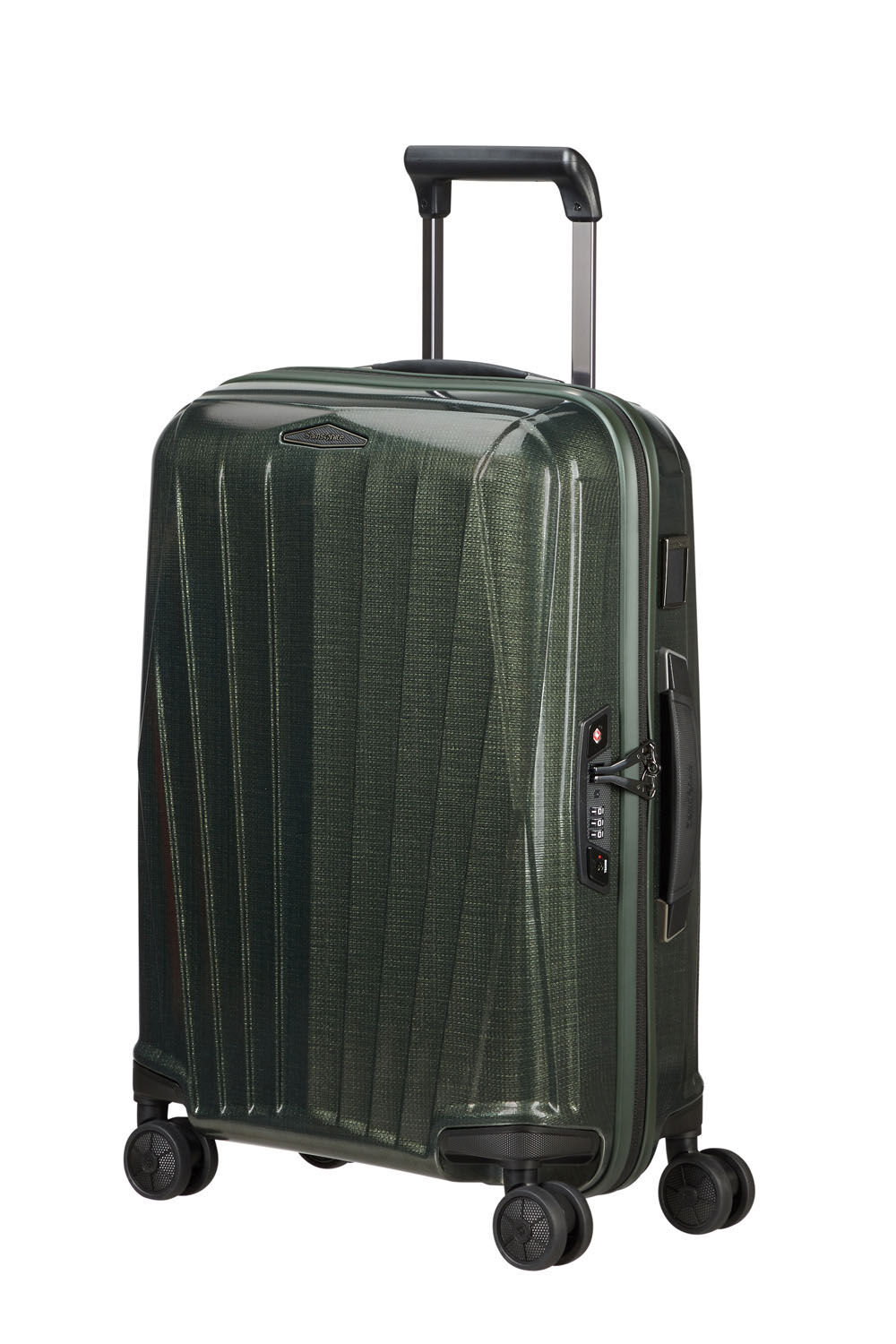 Samsonite Major-Lite Trolley mit 4 Rollen erweiterbar 55cm + GRATIS HOTELGUTSCHEIN Climbing Ivy