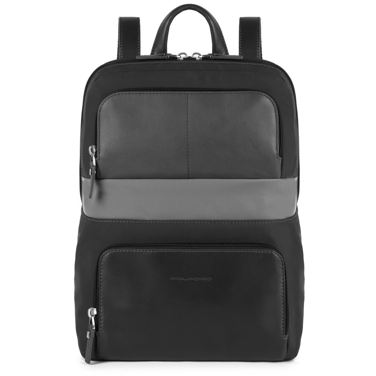 Piquadro Michael Kleiner Rucksack mit Laptopfach 11" nero