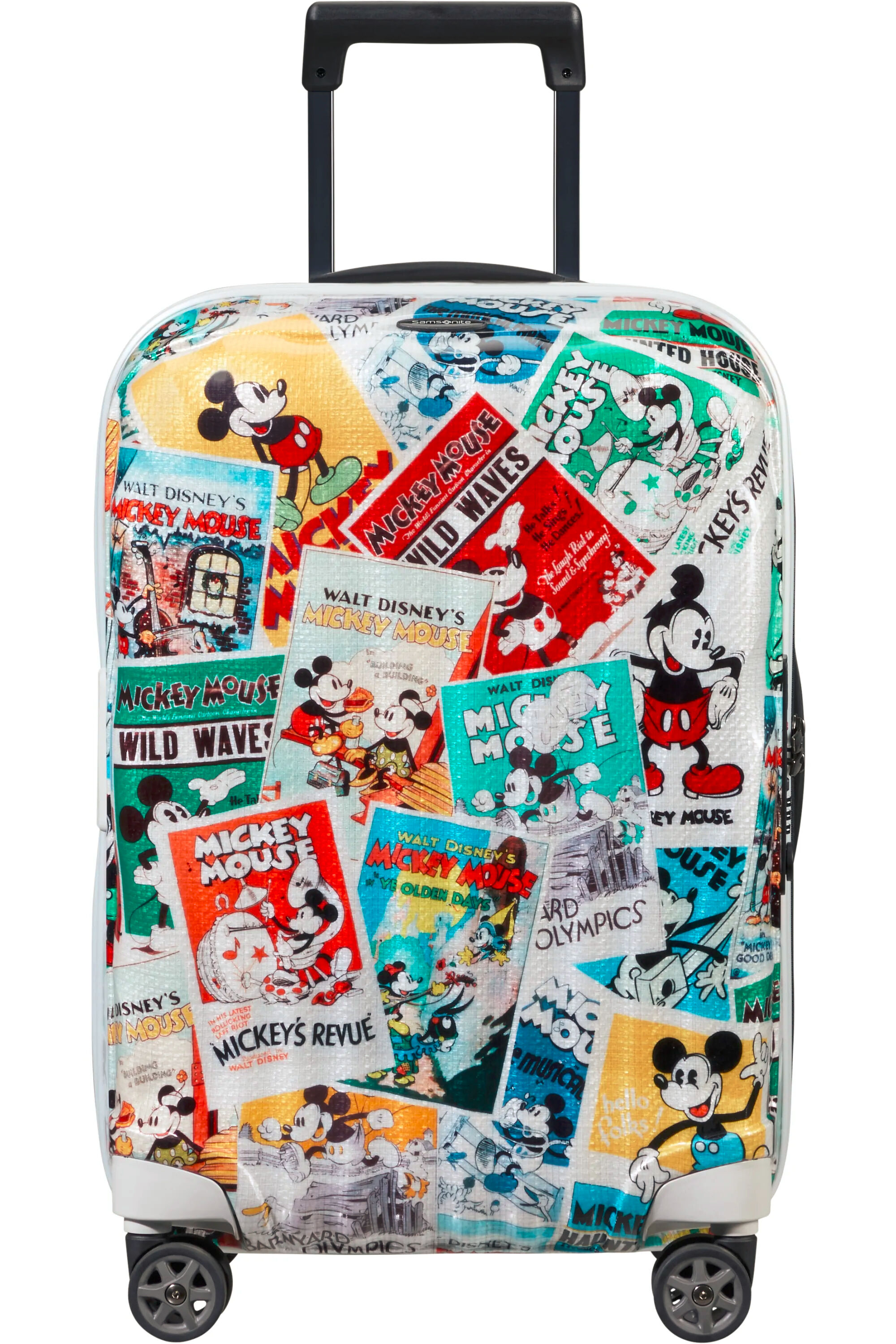 Samsonite C-Lite Disney Trolley mit 4 Rollen 55cm Vintage Mickey