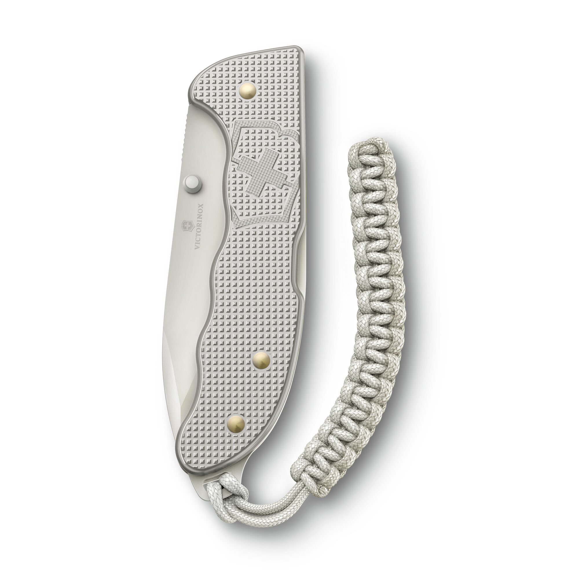 Victorinox Evoke Alox Grosses Taschemesser, Klappbares Messer silber