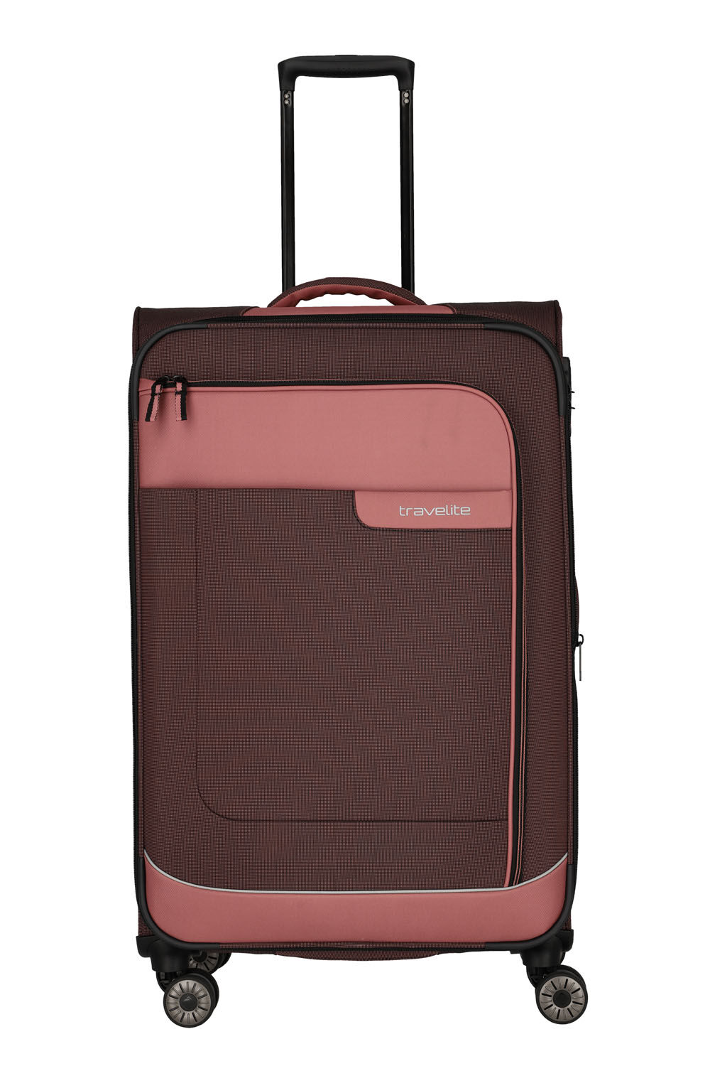 Travelite Viia Trolley-Set 4-Rad L erw./M erw./S/Reisetasche Frühlingsrose