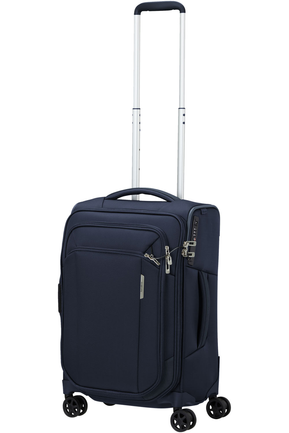 Samsonite Respark Trolley mit 4 Rollen erweiterbar 55cm + GRATIS HOTELGUTSCHEIN Midnight Blue