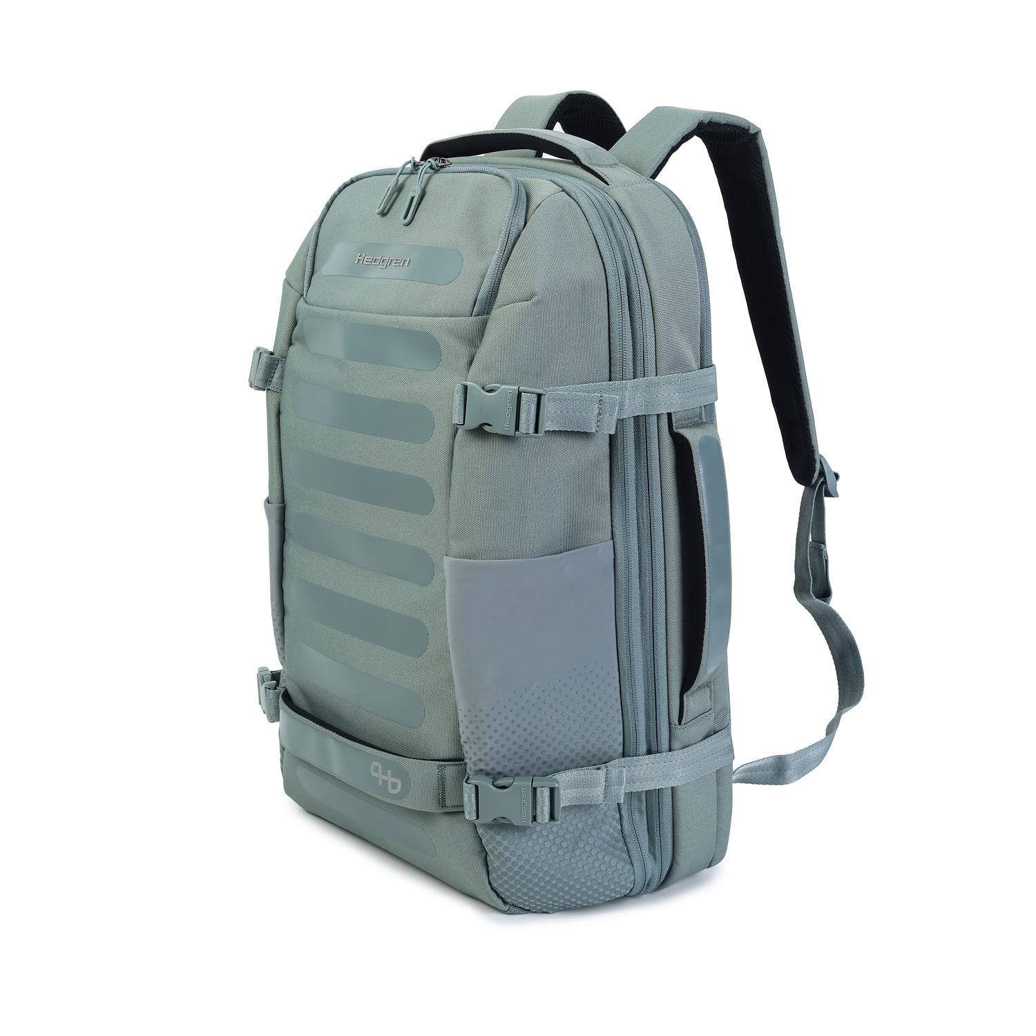 Hedgren Comby TRIP L Exp Travel Backpack 15,6" Grey-Green
