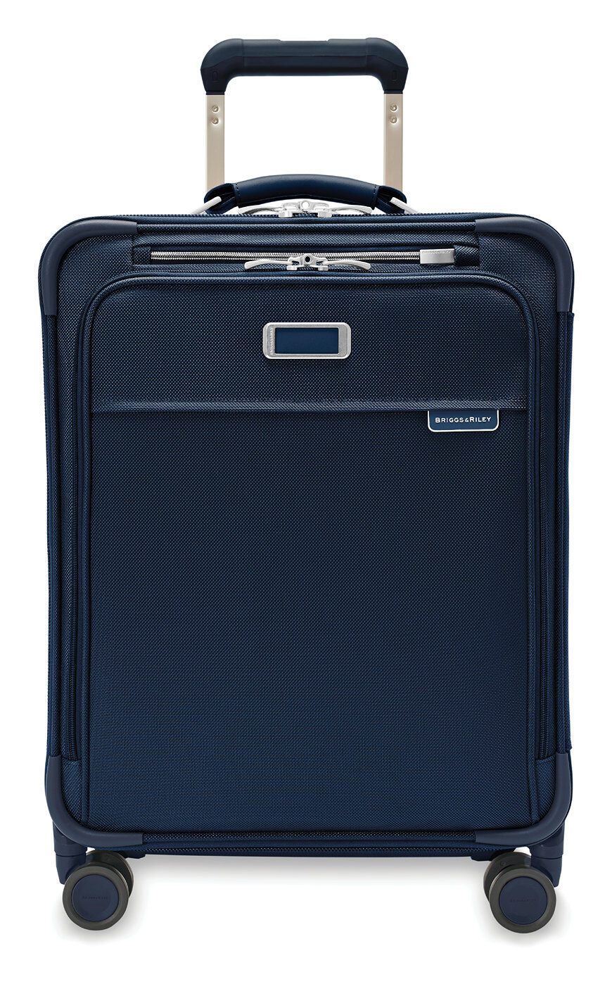 Briggs & Riley Baseline Global Carry-on Spinner 21" Exp Navy